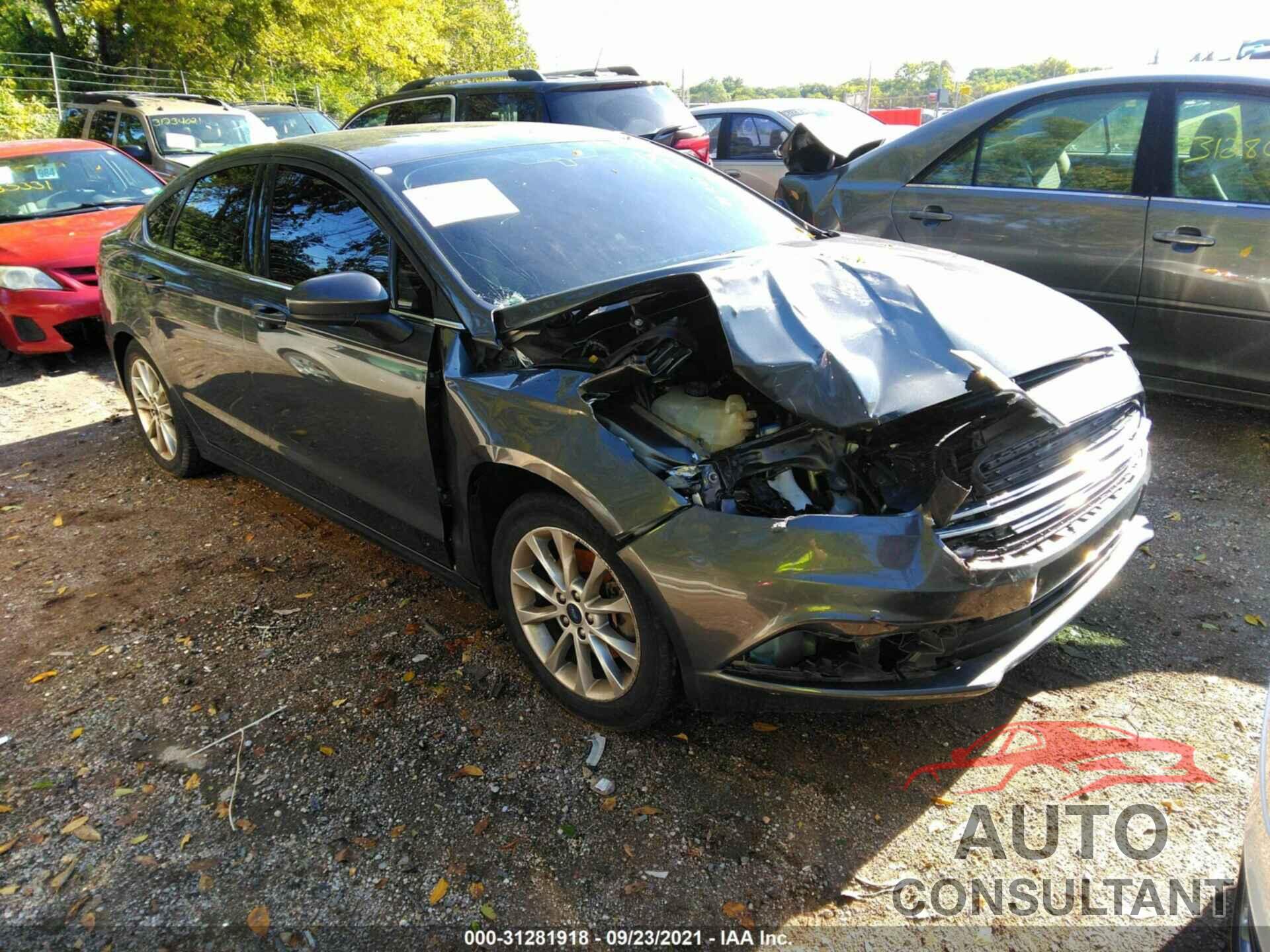FORD FUSION 2017 - 3FA6P0HDXHR155816