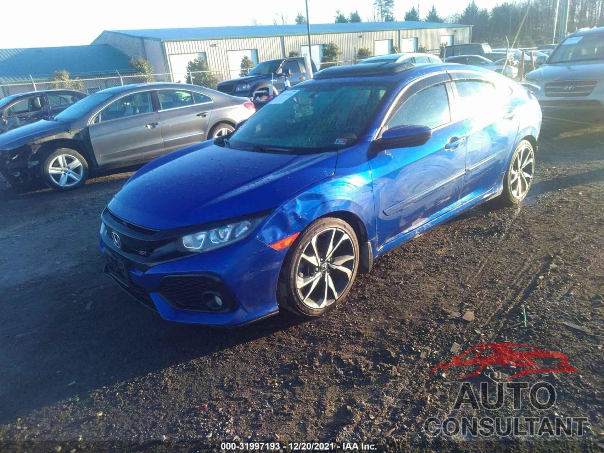 HONDA CIVIC SI SEDAN 2018 - 2HGFC1E50JH703978