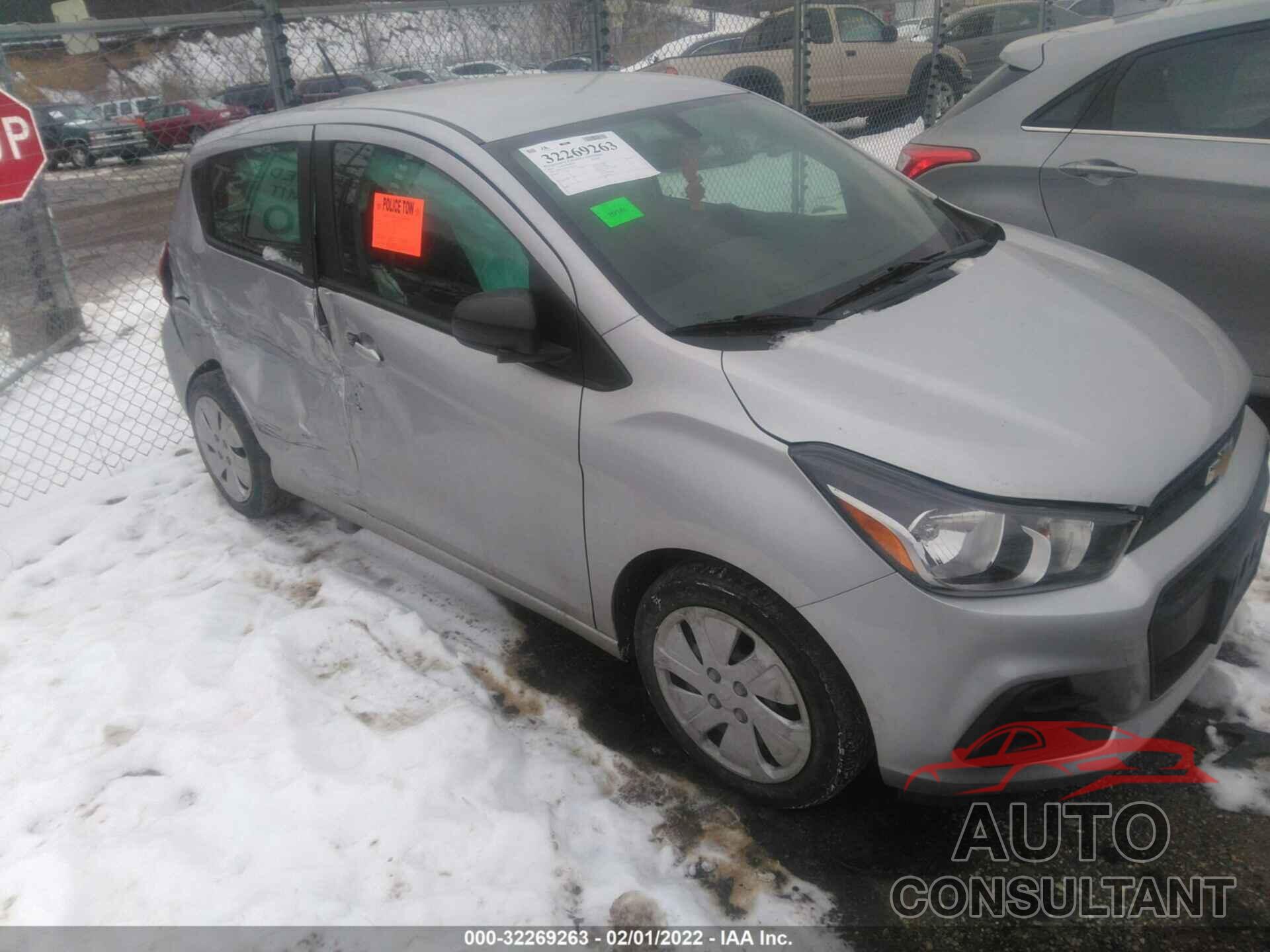 CHEVROLET SPARK 2018 - KL8CB6SA9JC432241