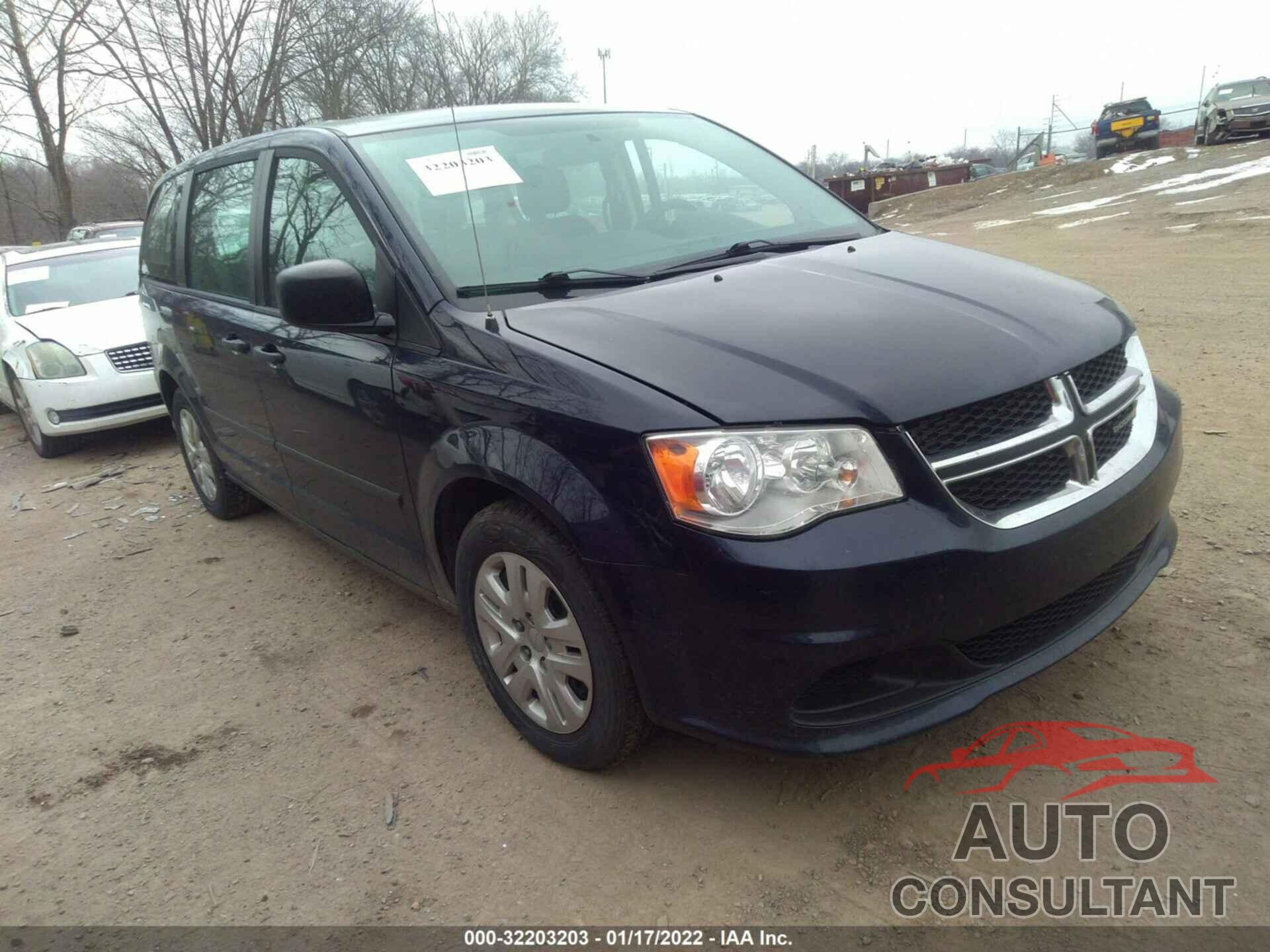 DODGE GRAND CARAVAN 2016 - 2C4RDGBG3GR244207