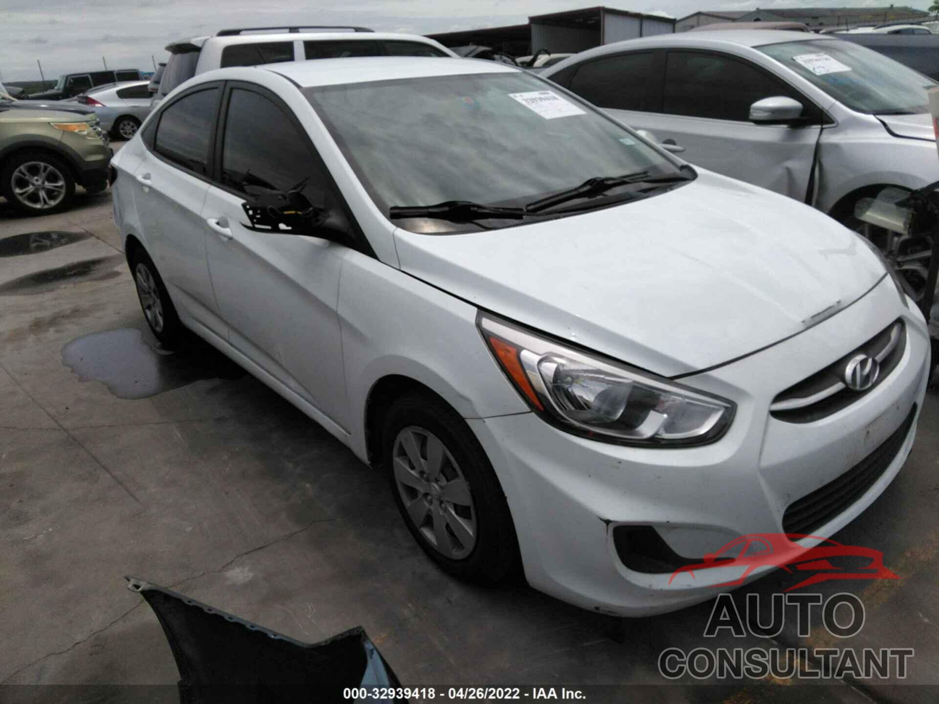 HYUNDAI ACCENT 2016 - KMHCT4AE6GU949847