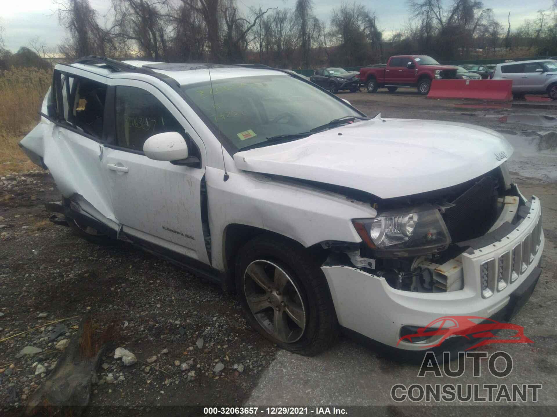 JEEP COMPASS 2017 - 1C4NJDEB4HD192600