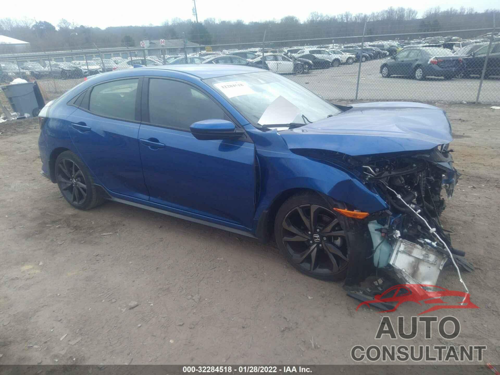 HONDA CIVIC HATCHBACK 2019 - SHHFK7H4XKU227252
