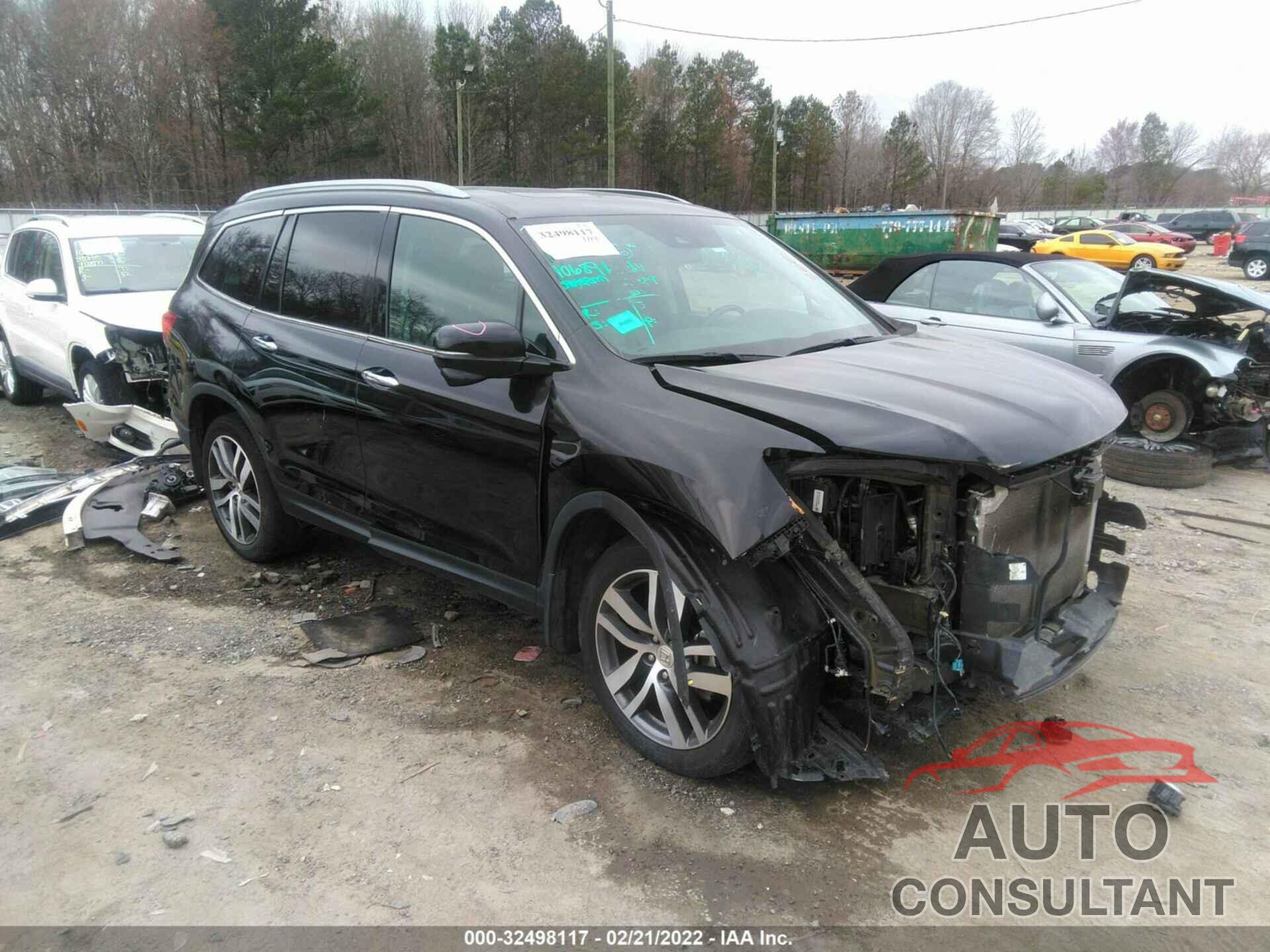 HONDA PILOT 2017 - 5FNYF5H91HB004895
