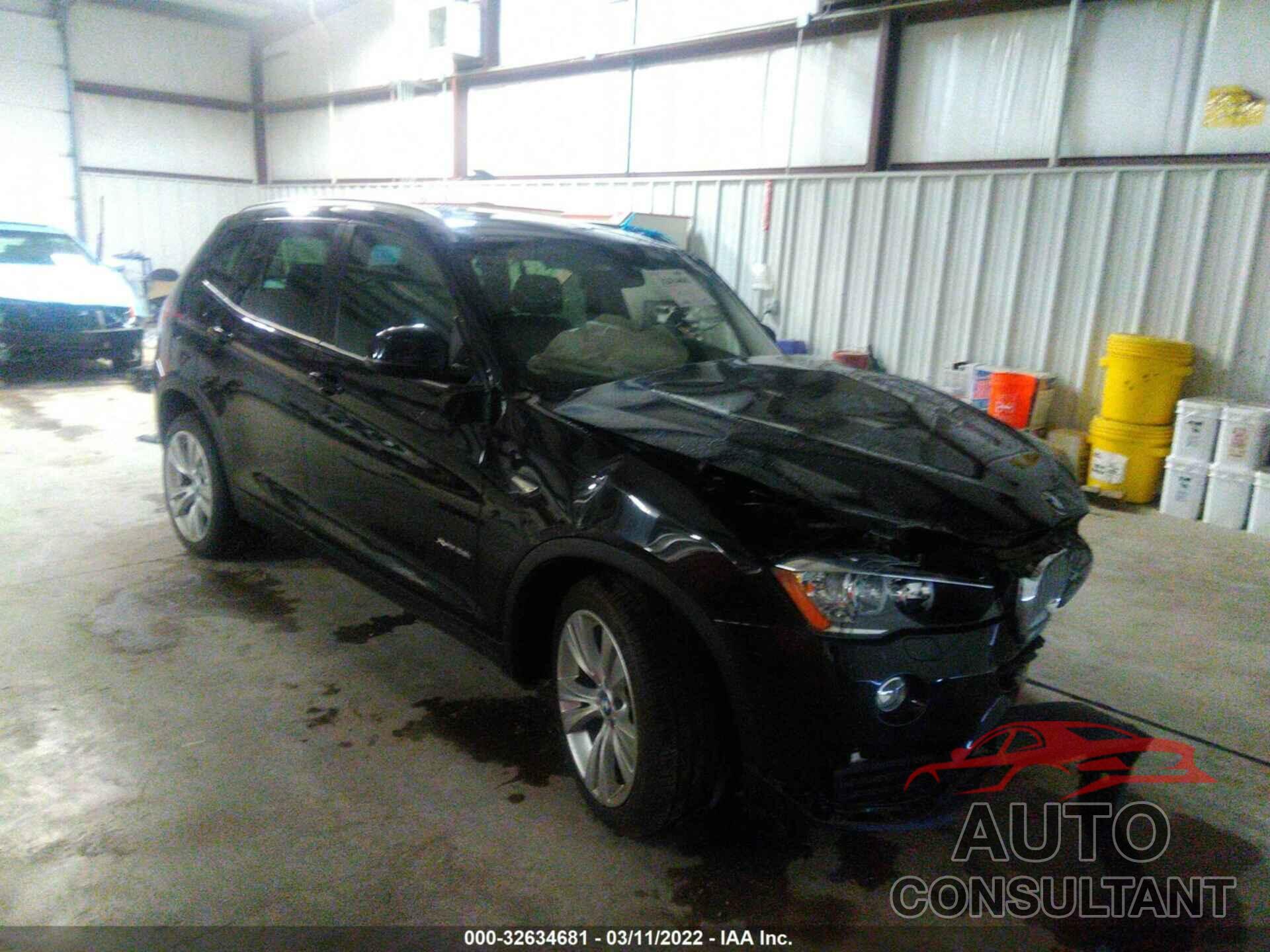 BMW X3 2016 - 5UXWX9C52G0D91651