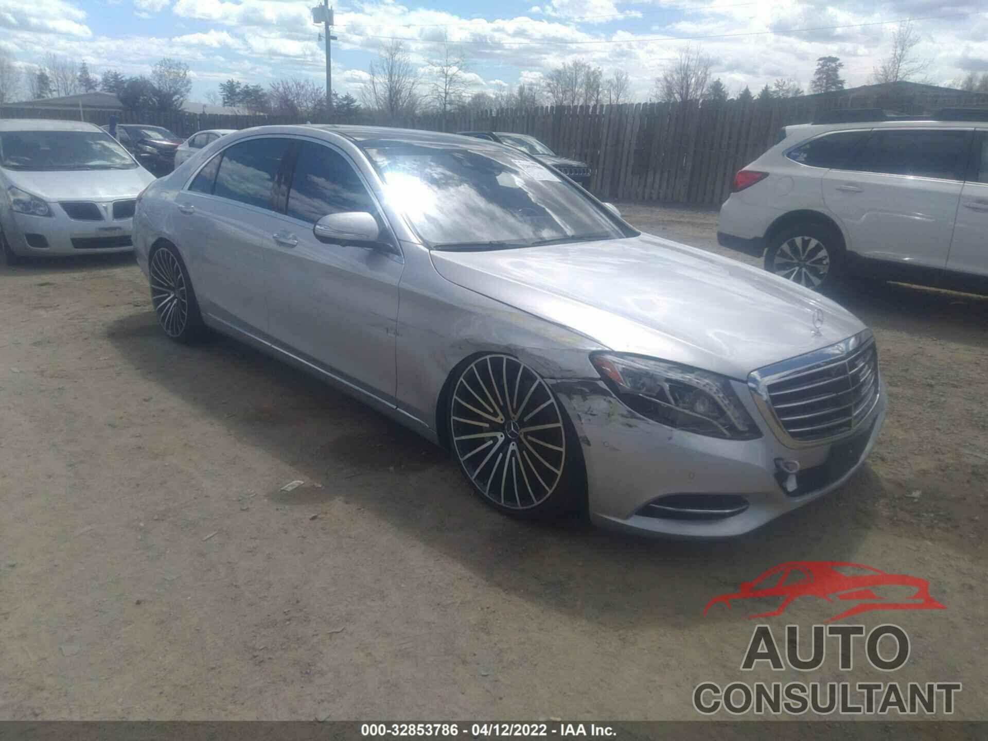 MERCEDES-BENZ S-CLASS 2016 - WDDUG8FB1GA244044