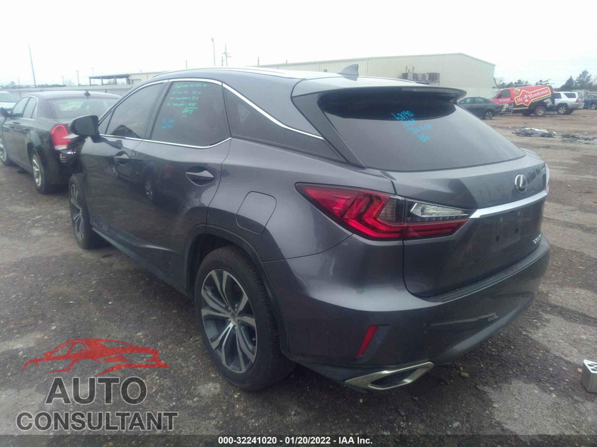 LEXUS RX 2017 - 2T2BZMCA5HC056524