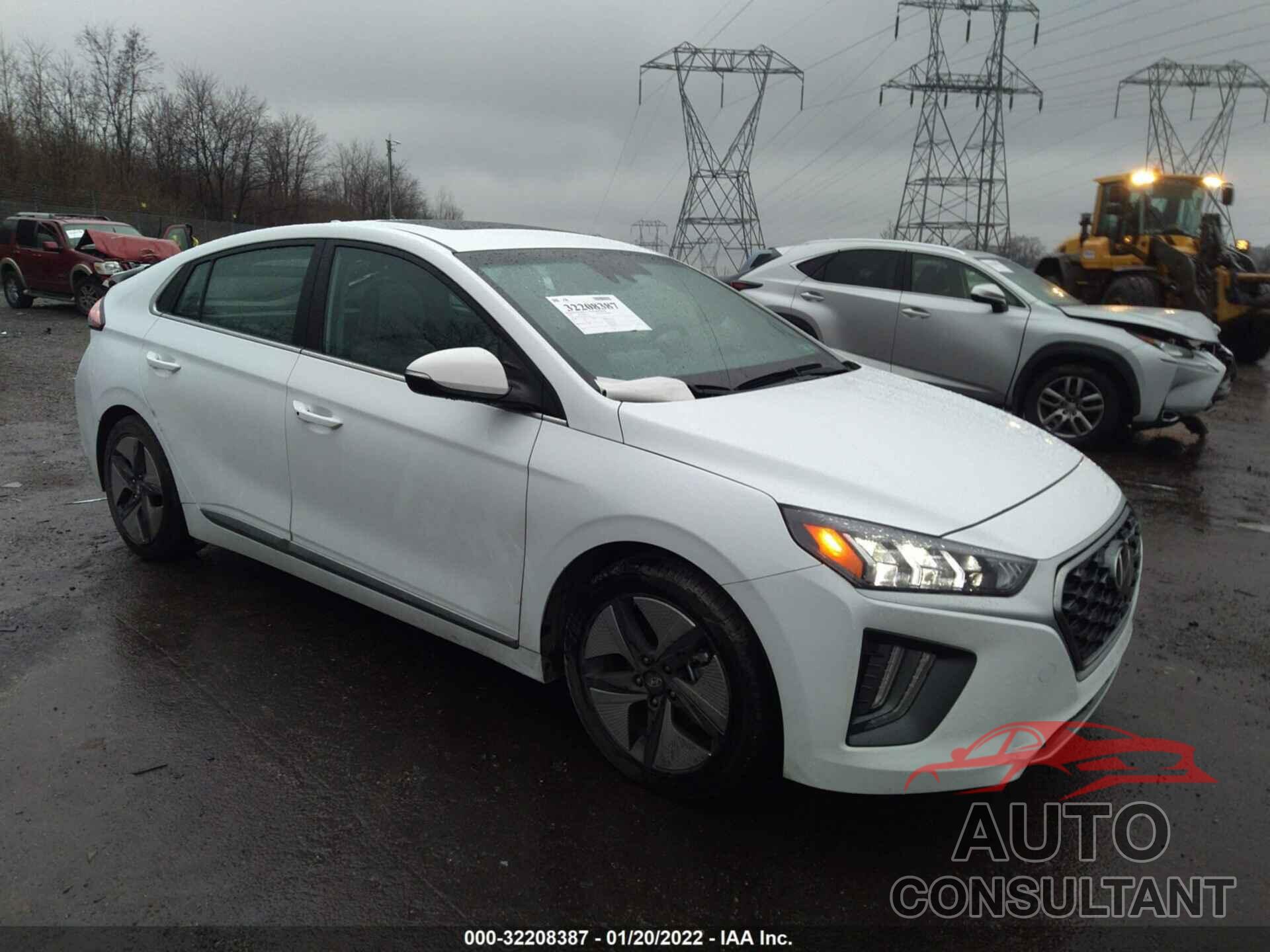 HYUNDAI IONIQ HYBRID 2021 - KMHC85LC4MU255690