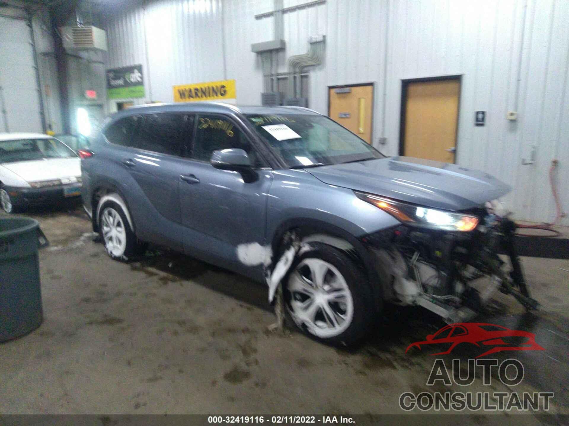 TOYOTA HIGHLANDER 2021 - 5TDHZRBH7MS096535