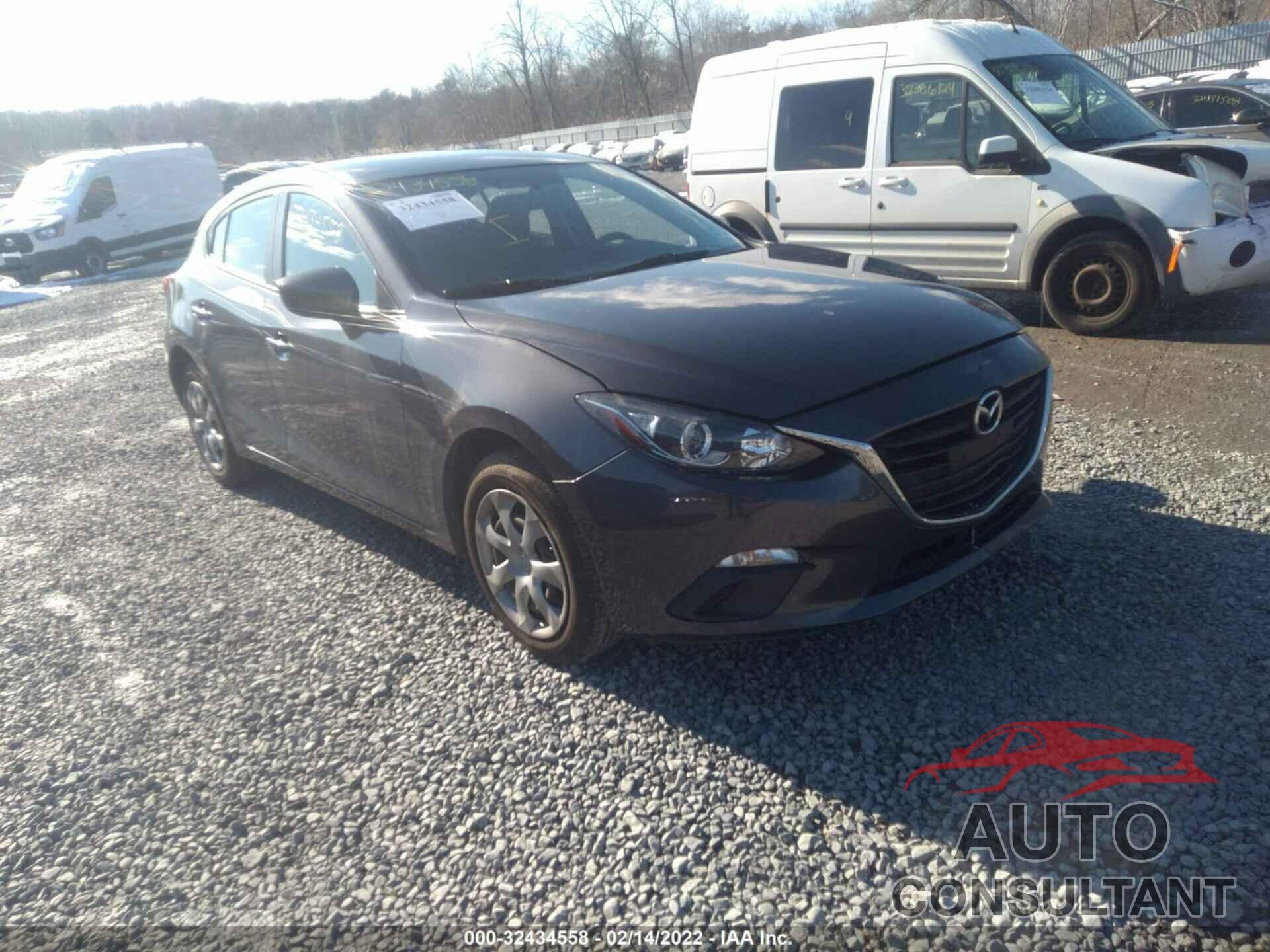 MAZDA MAZDA3 2016 - JM1BM1J70G1291201