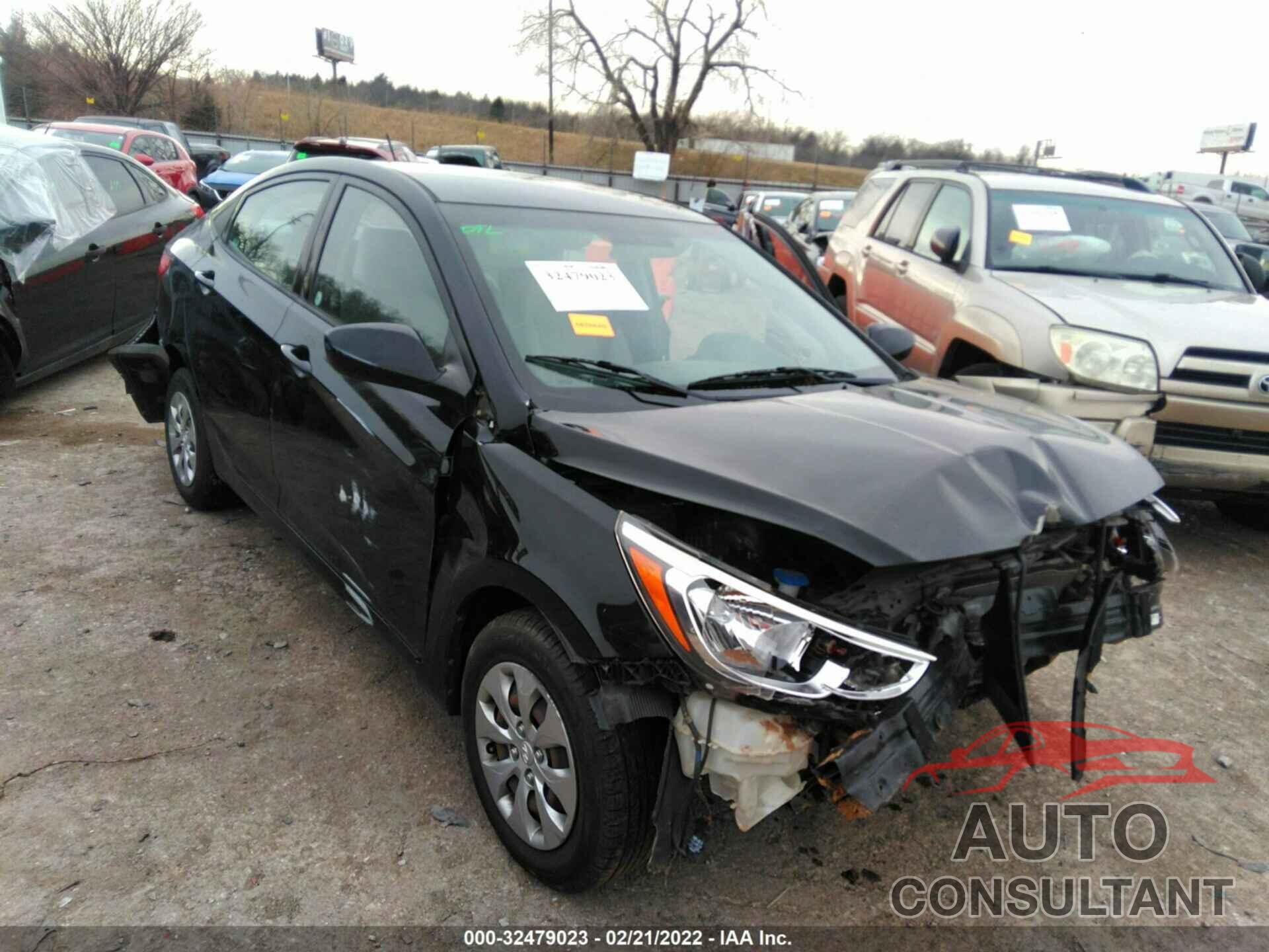 HYUNDAI ACCENT 2017 - KMHCT4AE4HU185692