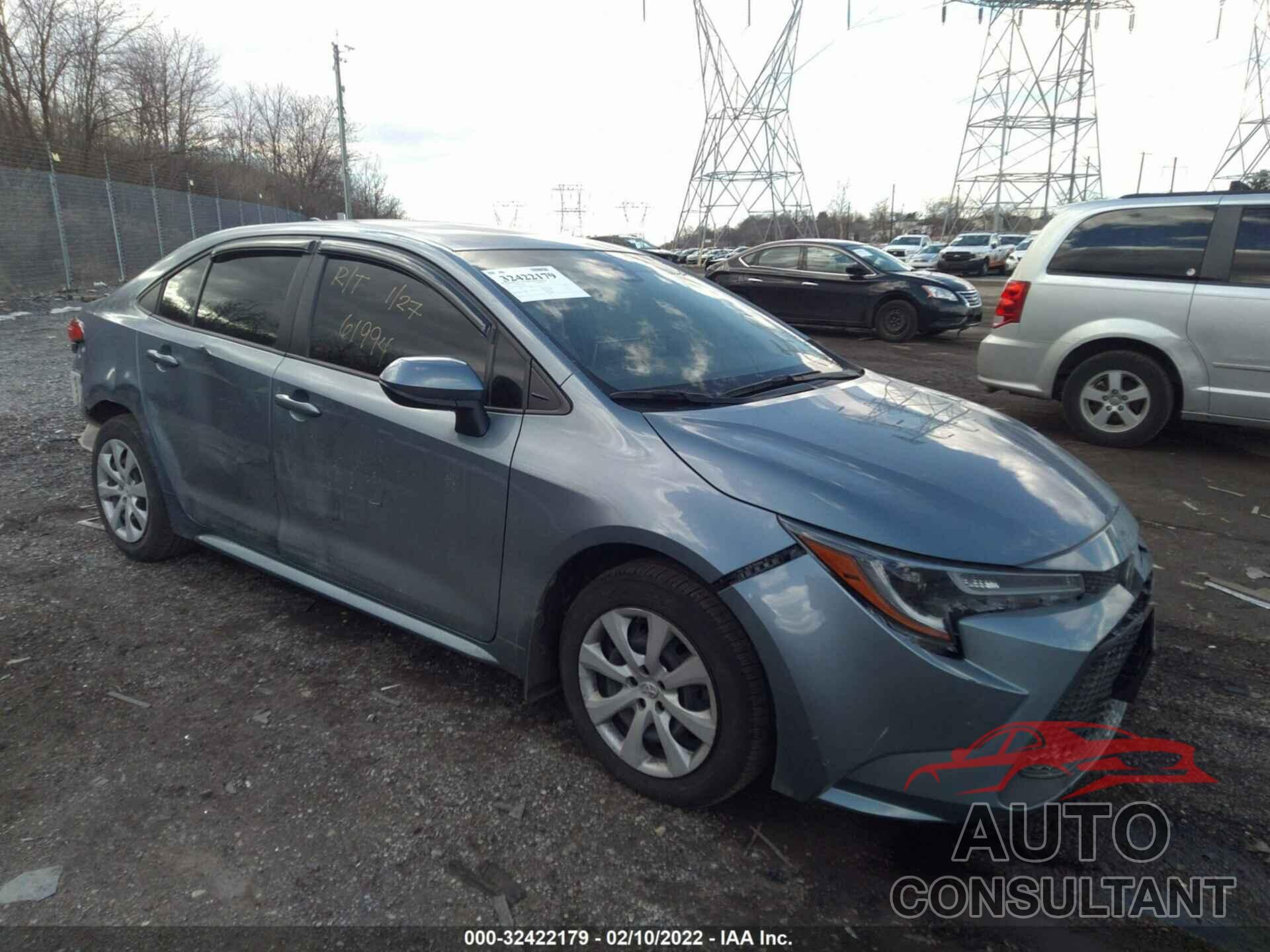TOYOTA COROLLA 2021 - JTDEPMAE5MJ161074
