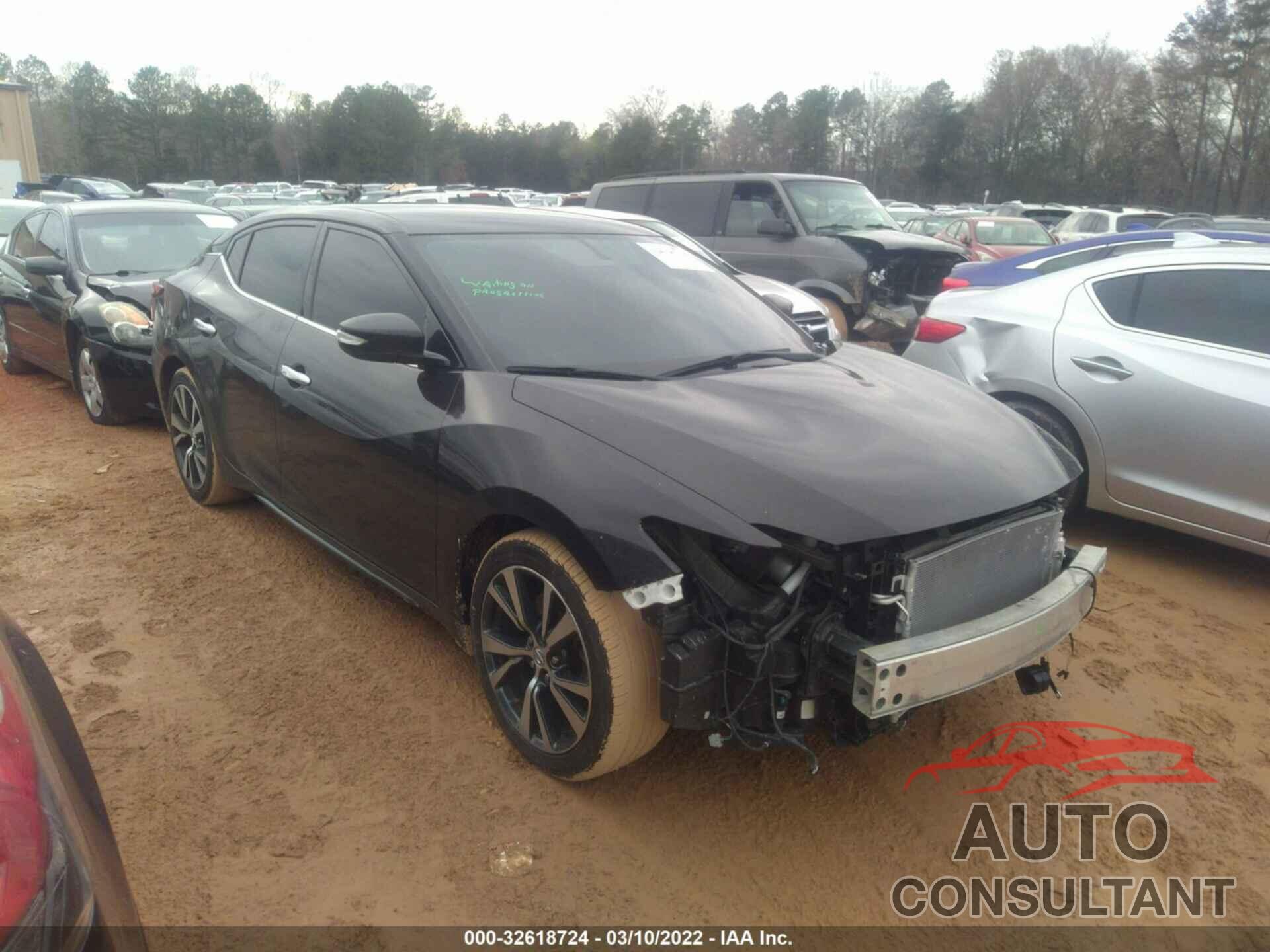 NISSAN MAXIMA 2017 - 1N4AA6APXHC407128