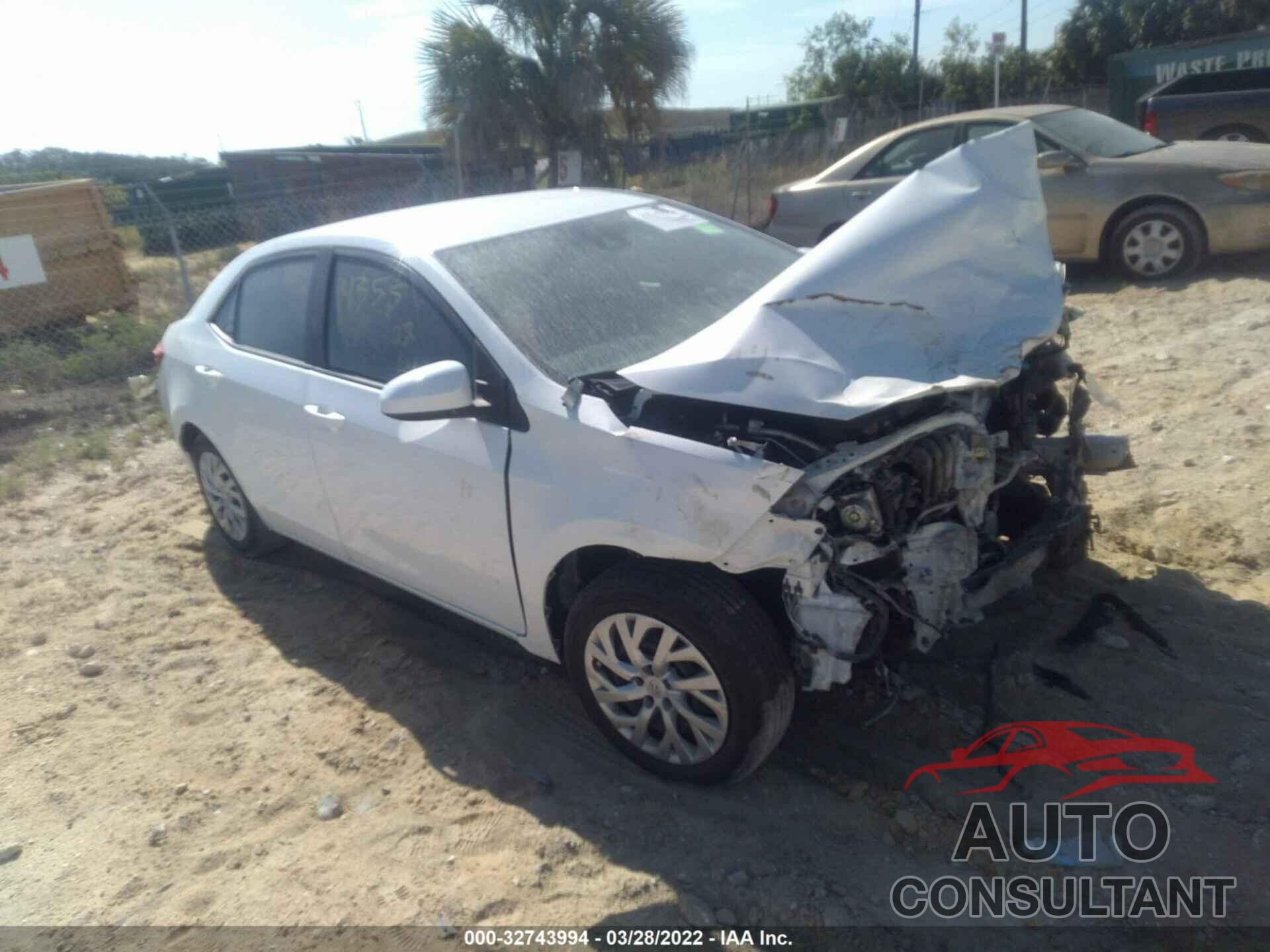TOYOTA COROLLA 2019 - 5YFBURHE3KP895946