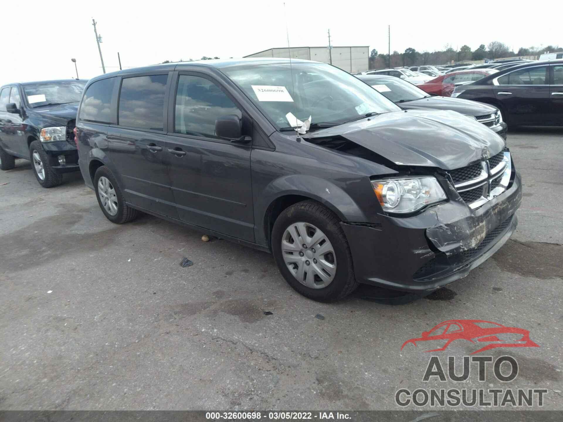 DODGE GRAND CARAVAN 2017 - 2C4RDGBG3HR617411