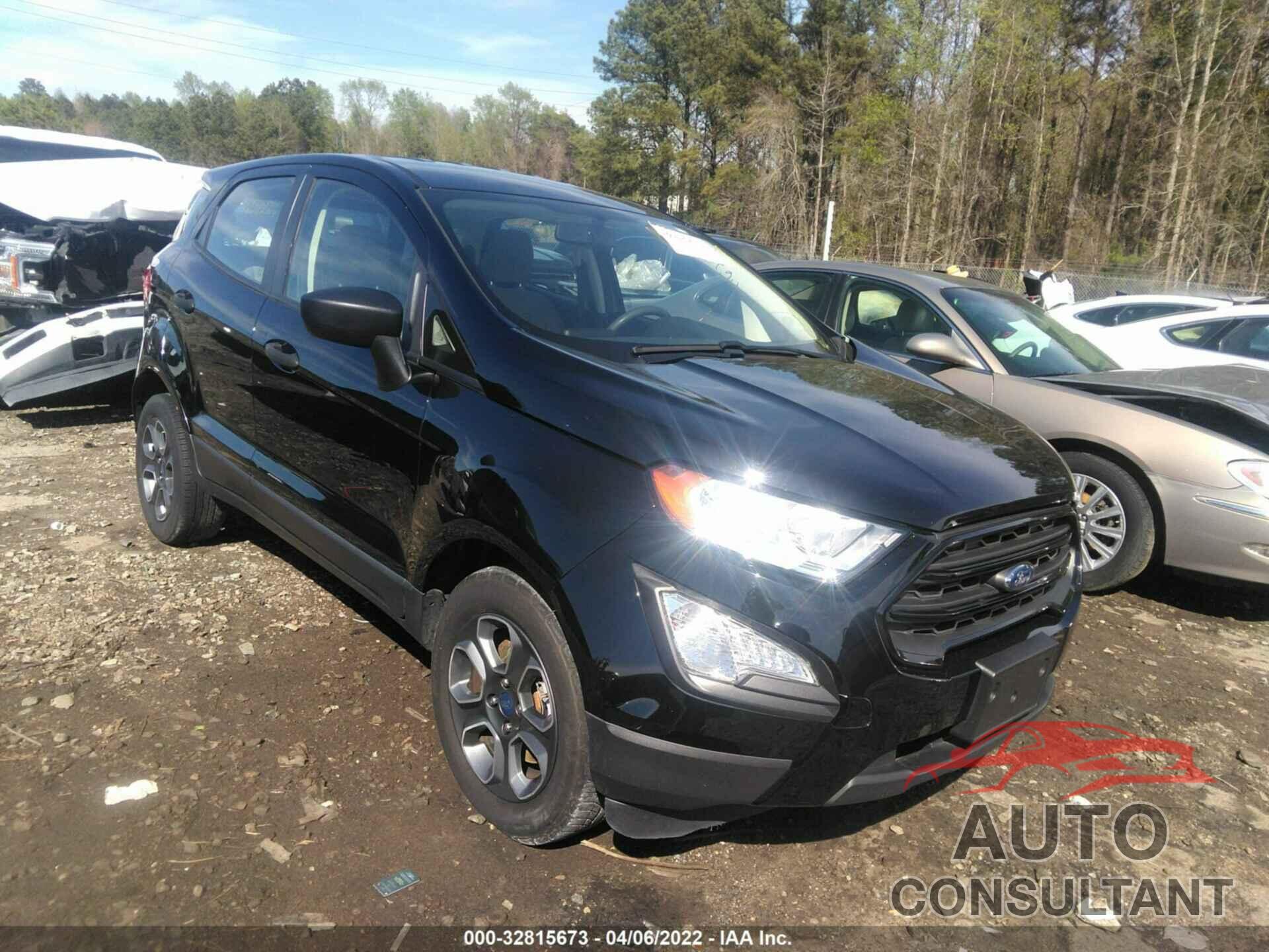 FORD ECOSPORT 2019 - MAJ3S2FE8KC293983