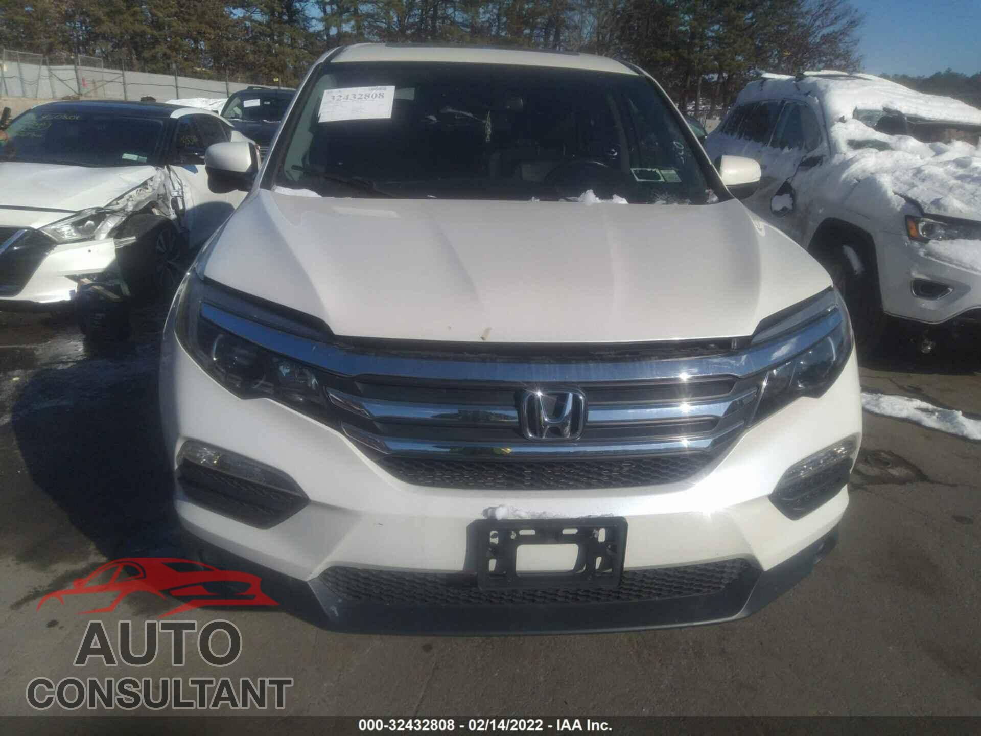 HONDA PILOT 2017 - NY73523          