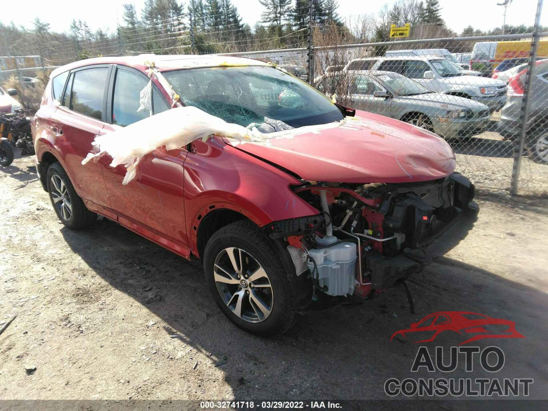 TOYOTA RAV4 2016 - 2T3RFREV1GW461082