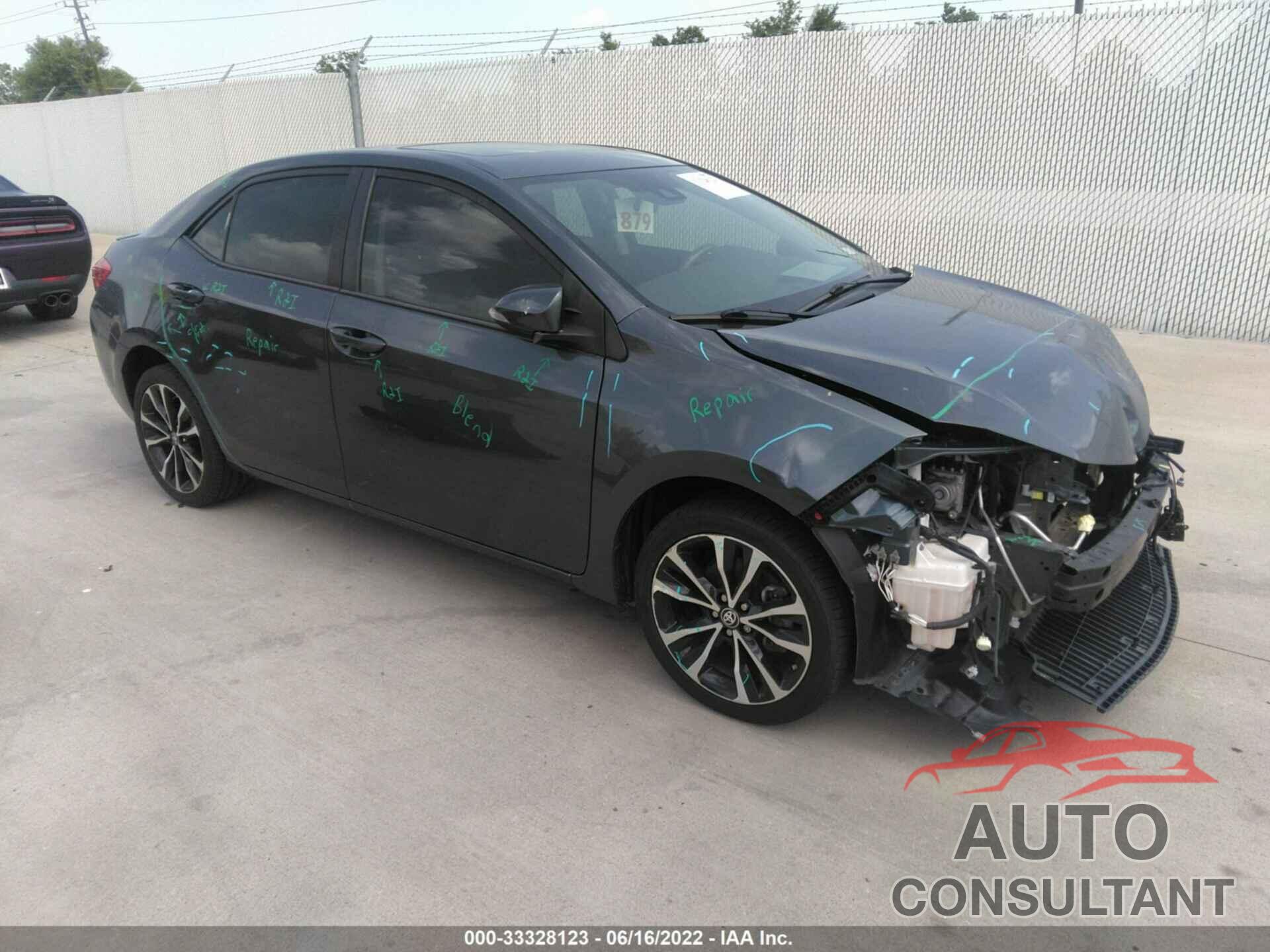 TOYOTA COROLLA 2018 - 5YFBURHE7JP767644