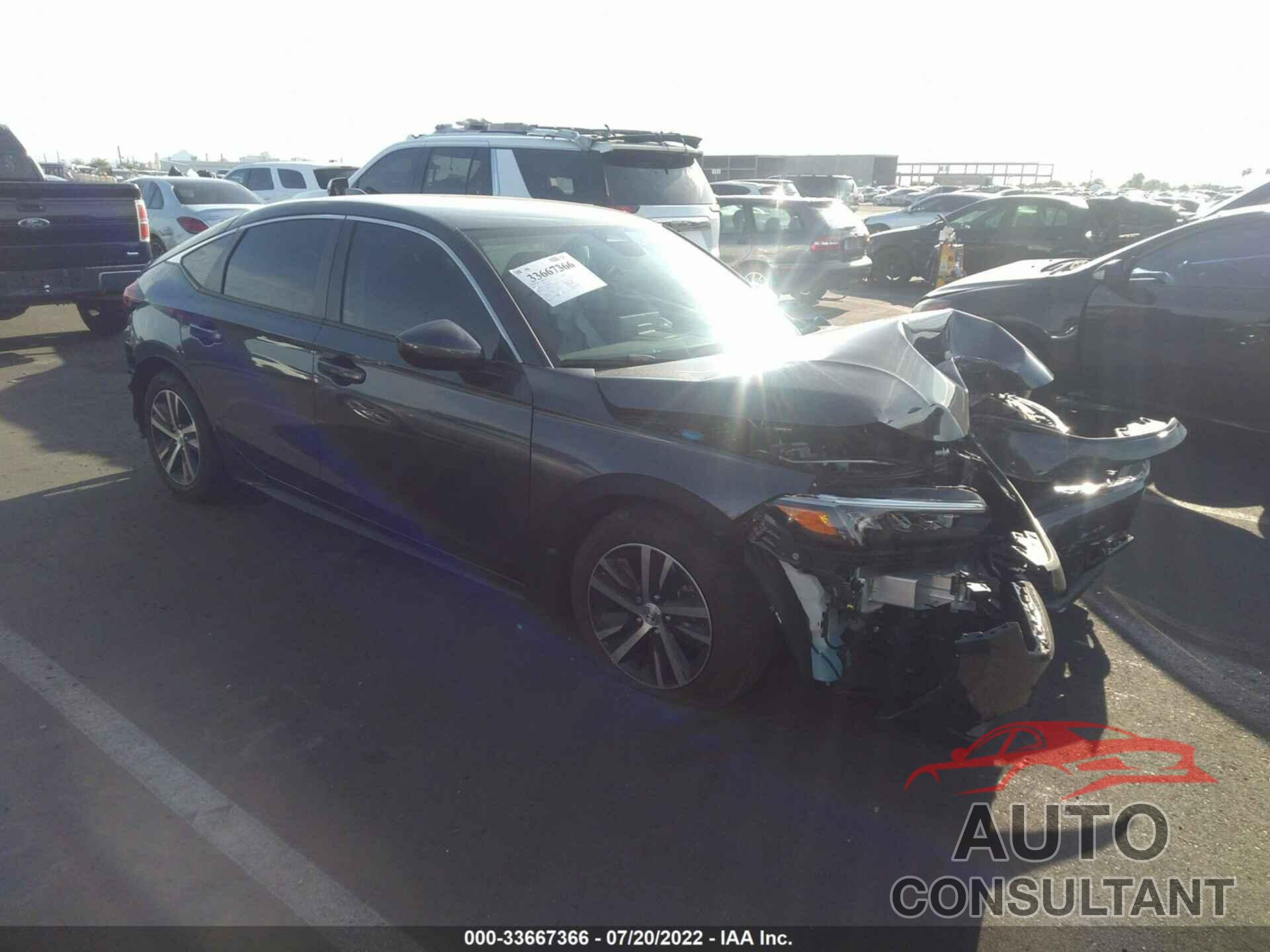 HONDA CIVIC HATCHBACK 2022 - 19XFL2H56NE008759