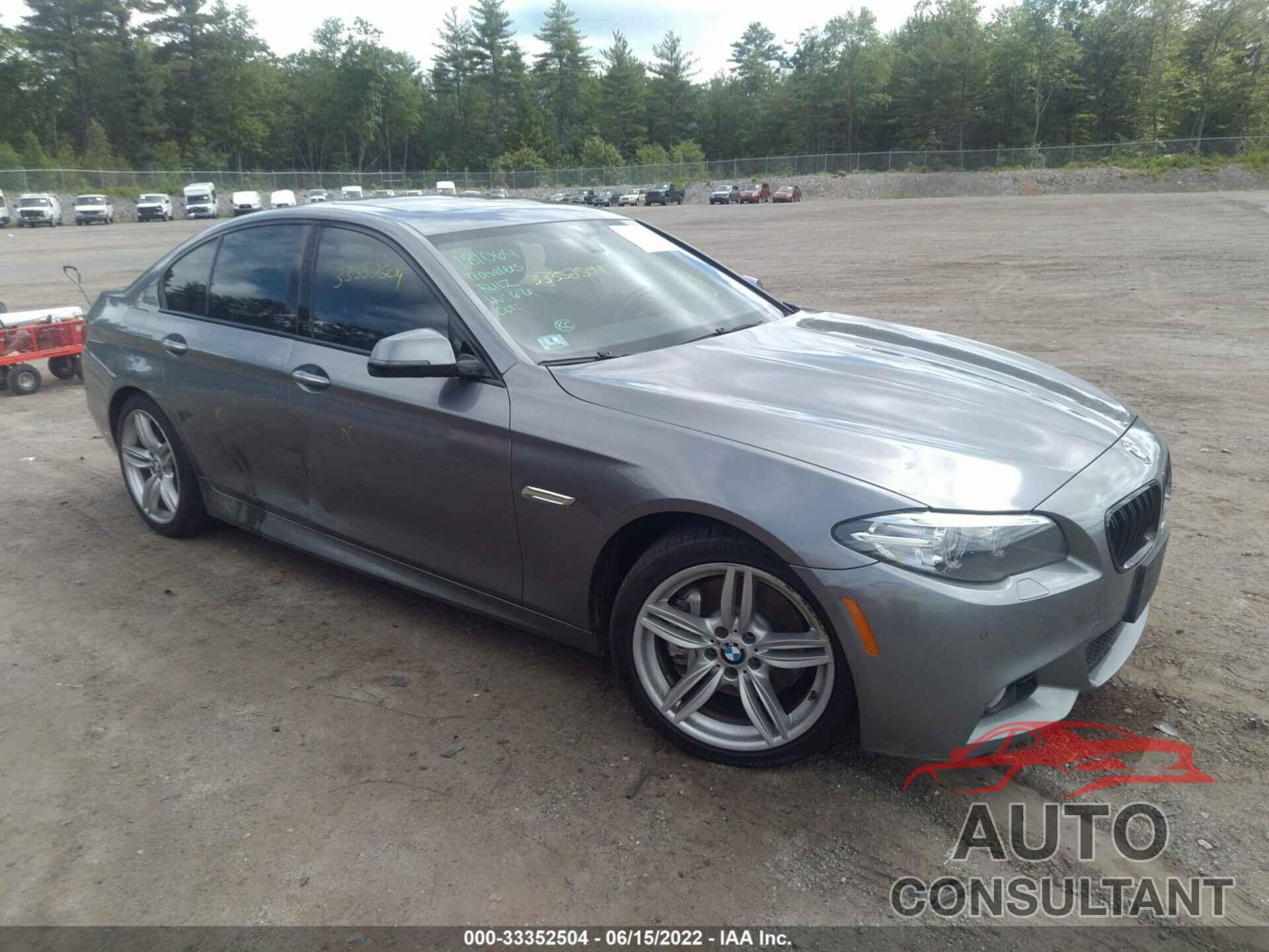 BMW 5 SERIES 2016 - WBA5B3C51GG259894