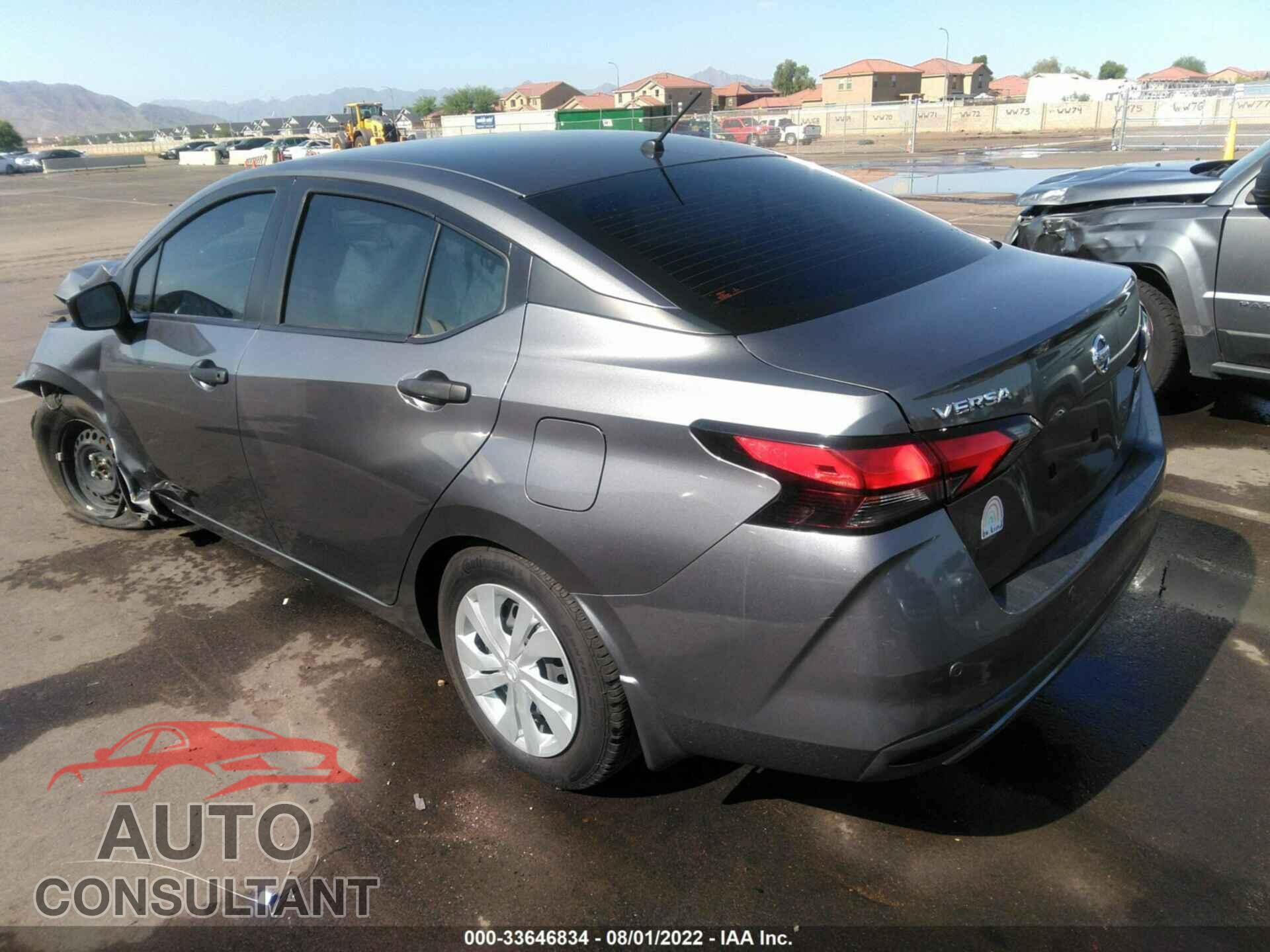 NISSAN VERSA 2020 - 3N1CN8DV0LL895681