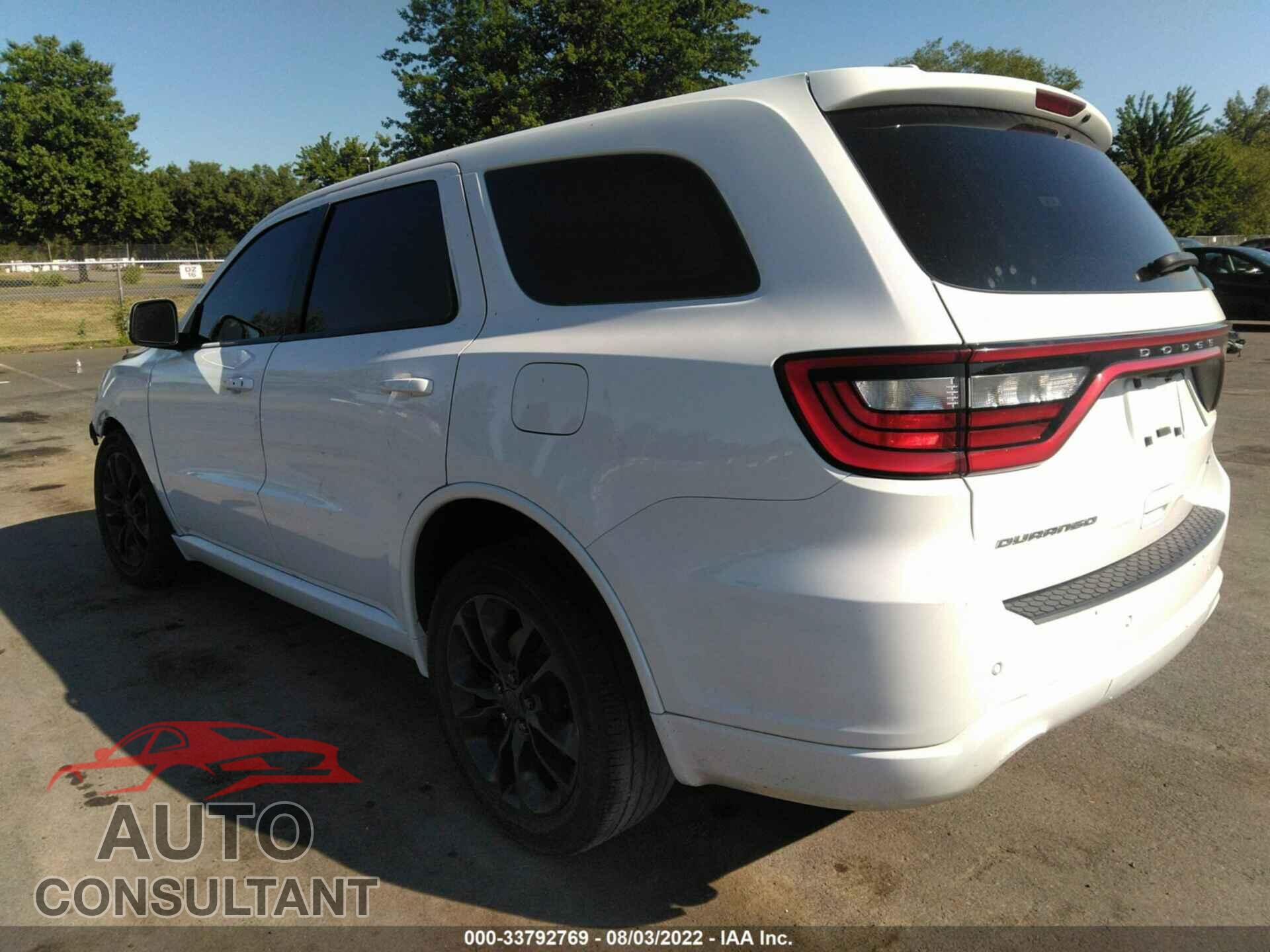 DODGE DURANGO 2019 - 1C4RDHDG1KC647381