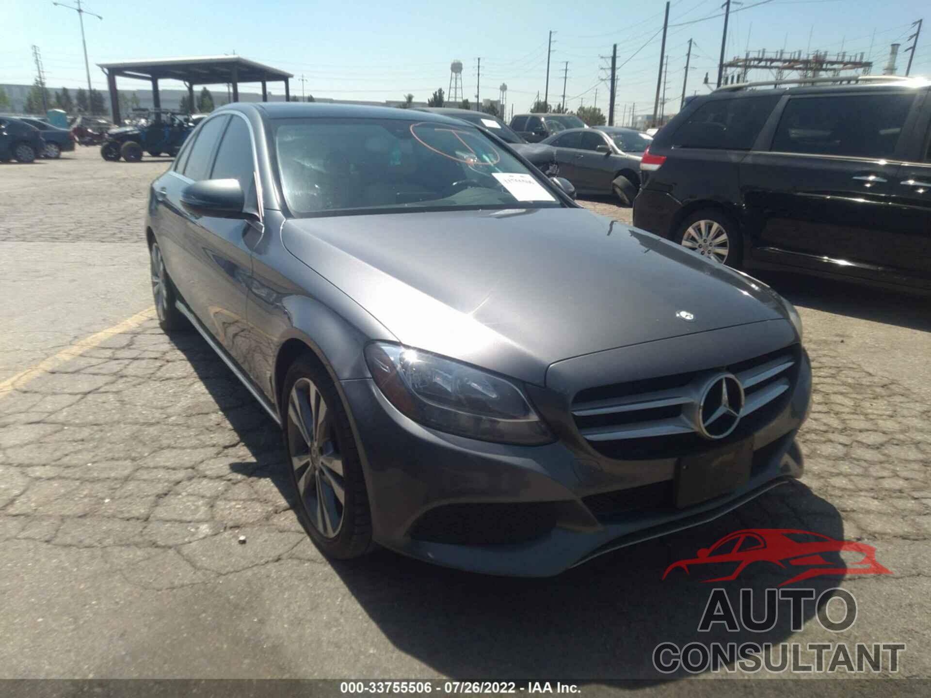 MERCEDES-BENZ C-CLASS 2017 - 55SWF4JB3HU229008