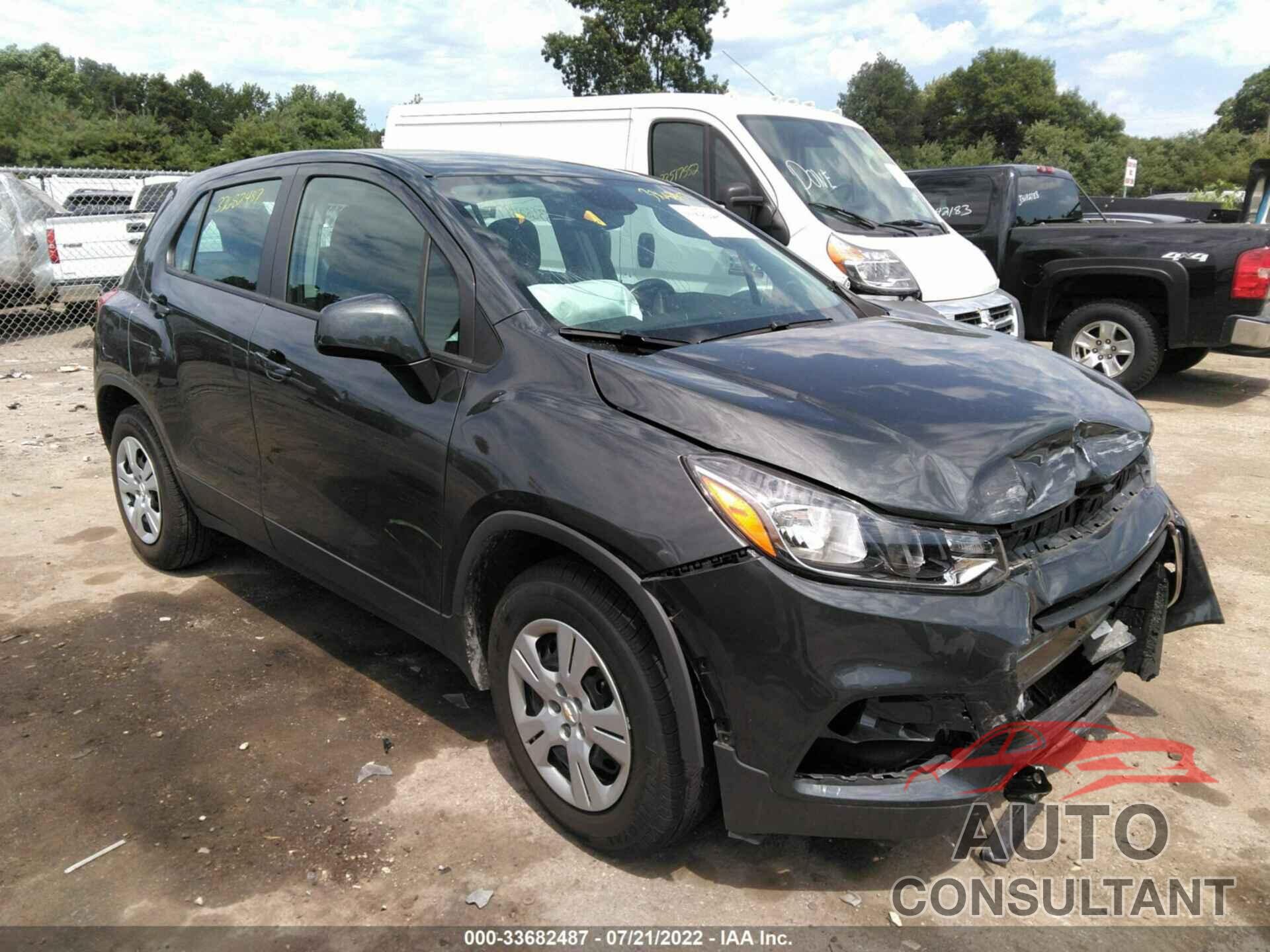 CHEVROLET TRAX 2019 - 3GNCJKSB7KL174326