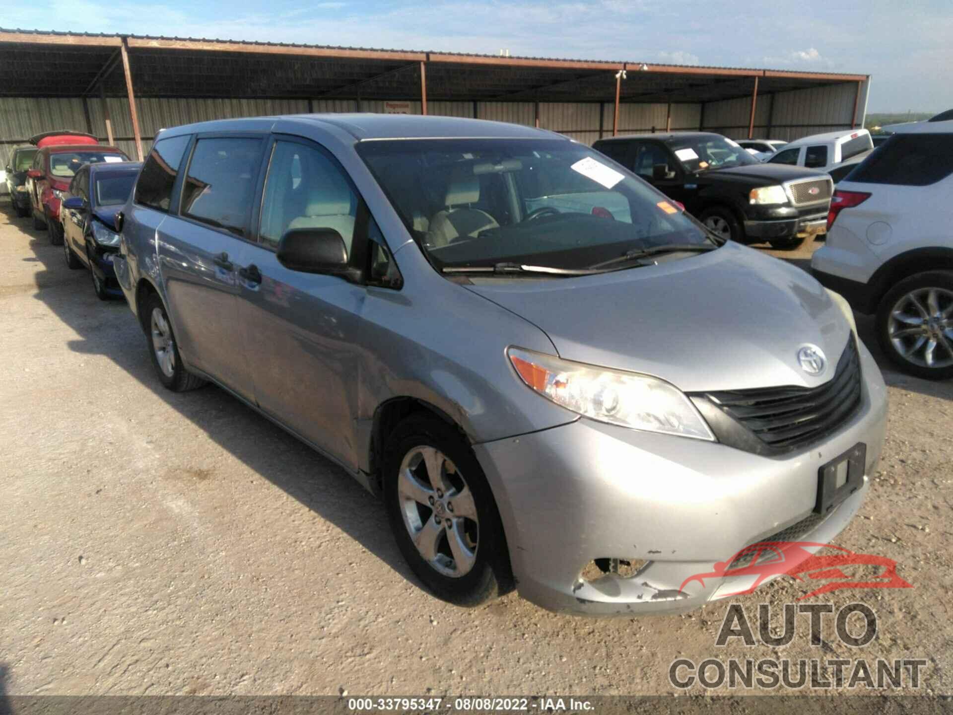 TOYOTA SIENNA 2016 - 5TDZK3DC1GS725623