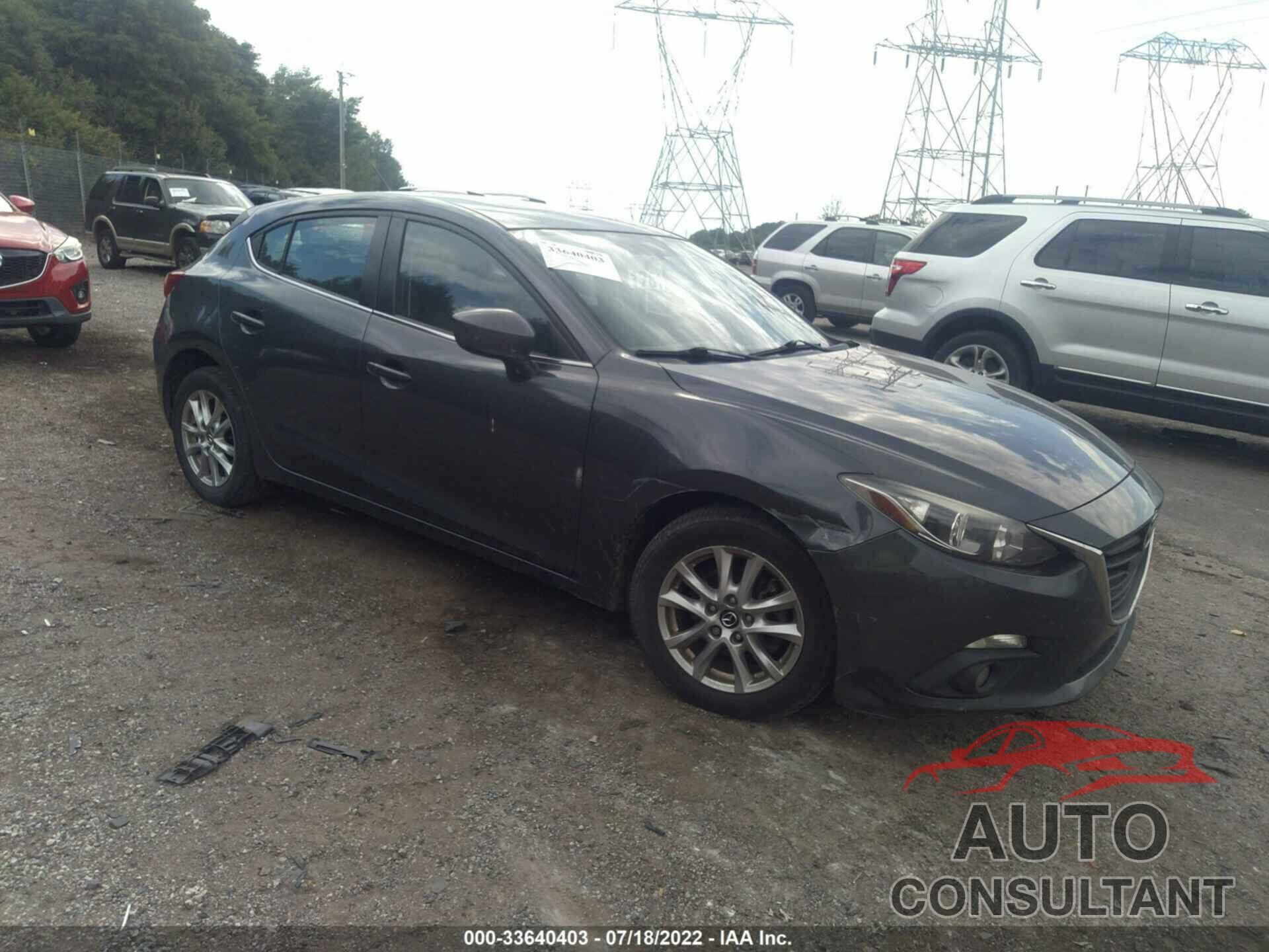 MAZDA MAZDA3 2016 - JM1BM1L7XG1327201