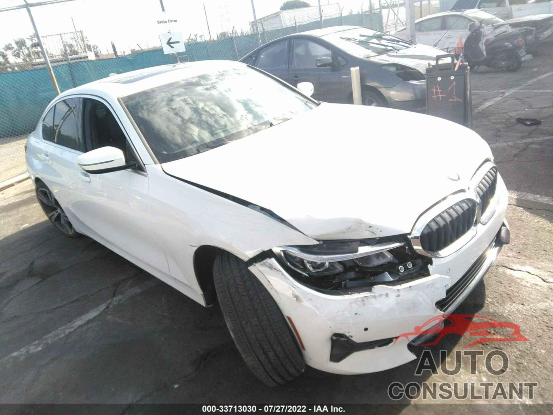 BMW 3 SERIES 2022 - 3MW5R1J06N8C66892