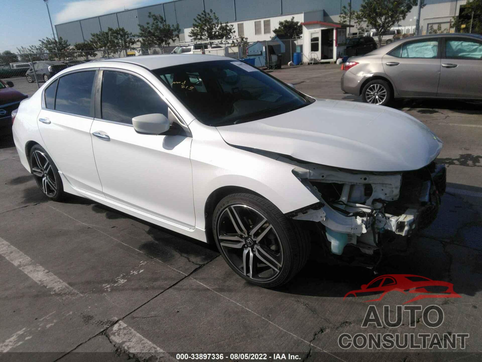 HONDA ACCORD SEDAN 2016 - 1HGCR2F54GA213007