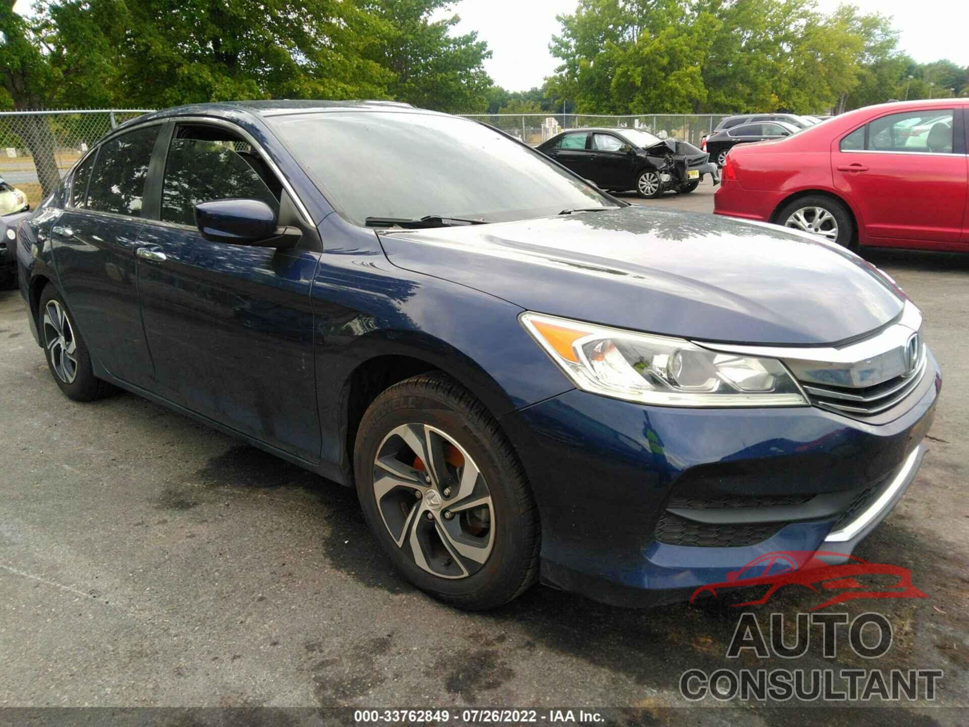 HONDA ACCORD SEDAN 2017 - 1HGCR2F39HA166511