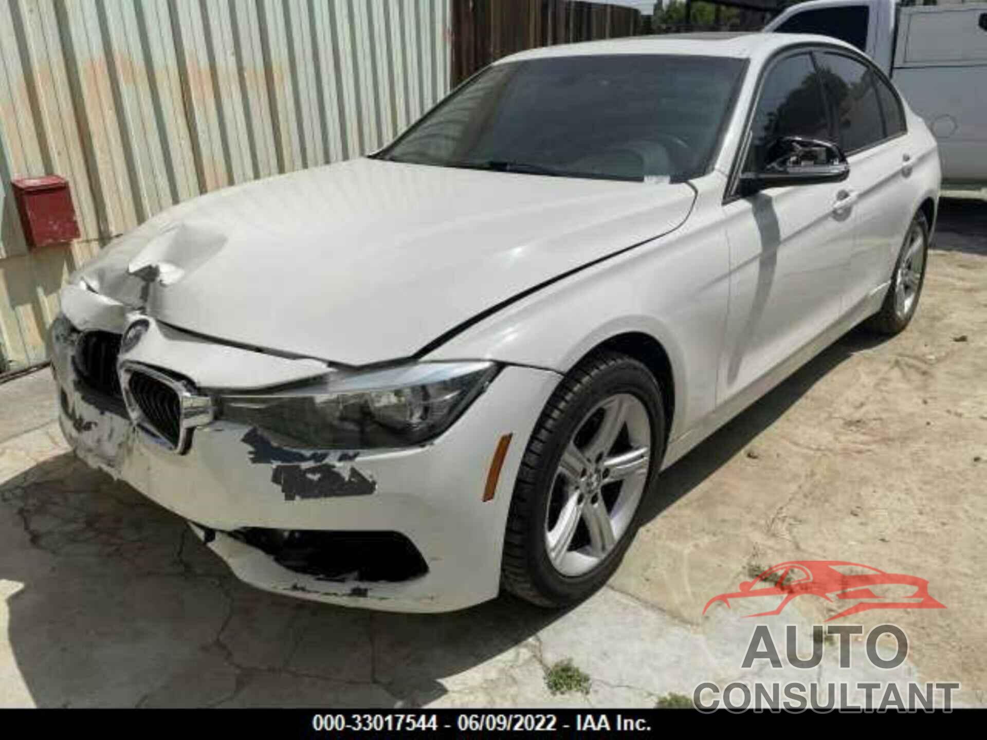BMW 3 SERIES 2016 - WBA8E9C57GK644798
