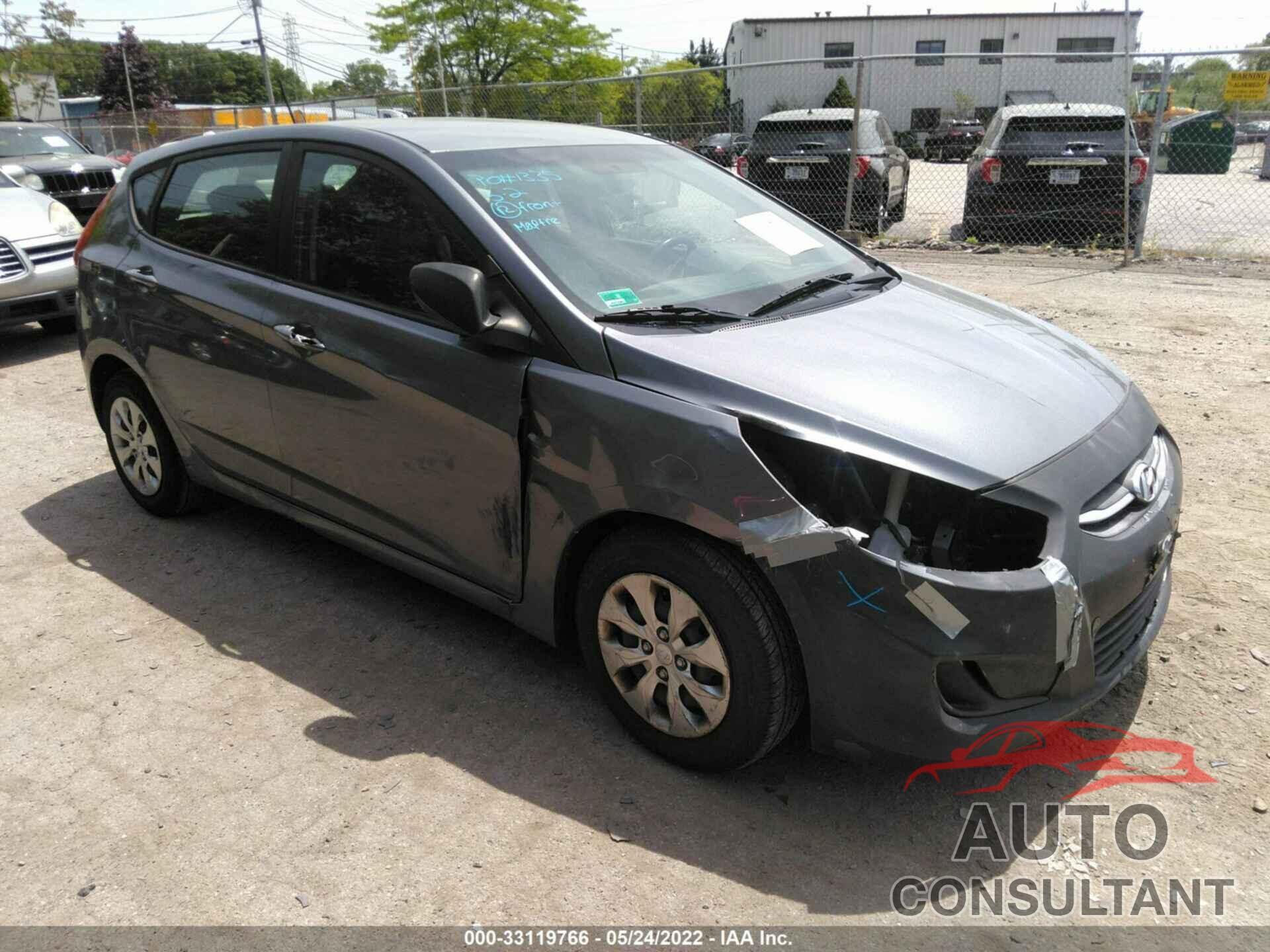 HYUNDAI ACCENT 2017 - KMHCT5AE8HU342419