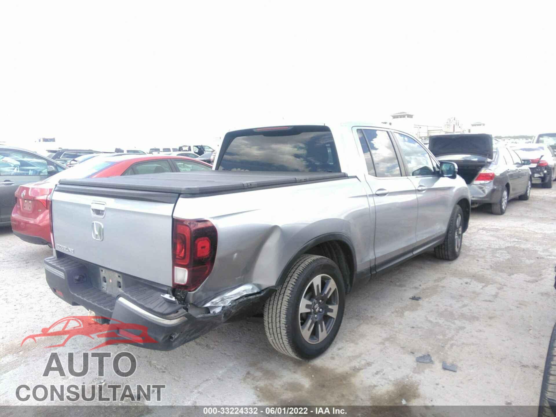HONDA RIDGELINE 2017 - 5FPYK2F65HB004943