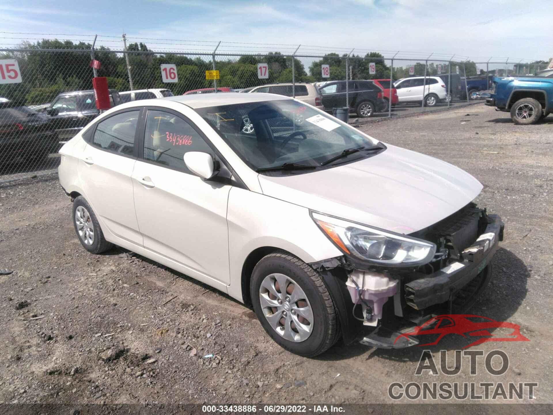 HYUNDAI ACCENT 2016 - KMHCT4AE5GU965991