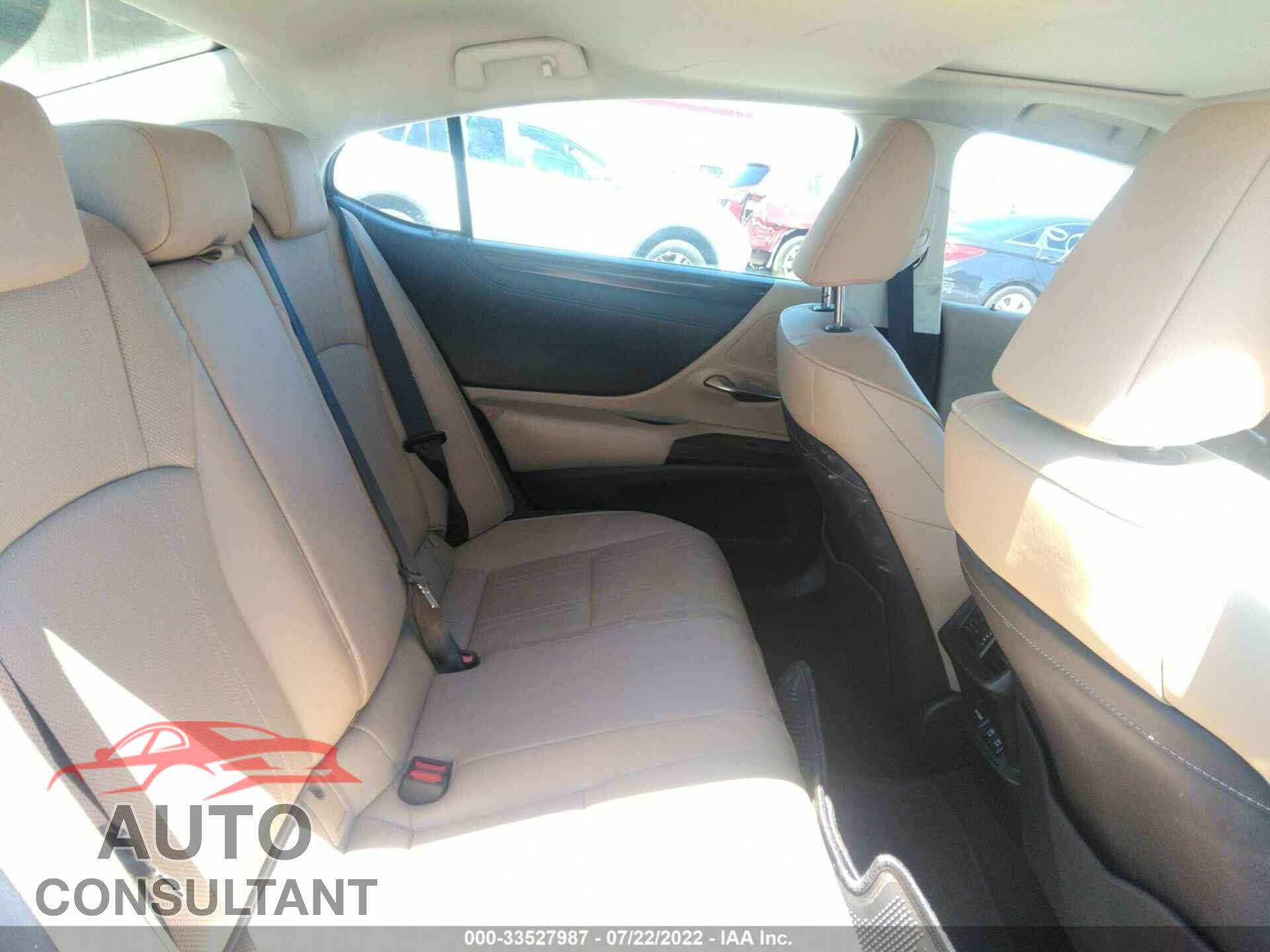 LEXUS ES 2019 - JTHB21B11K2019452