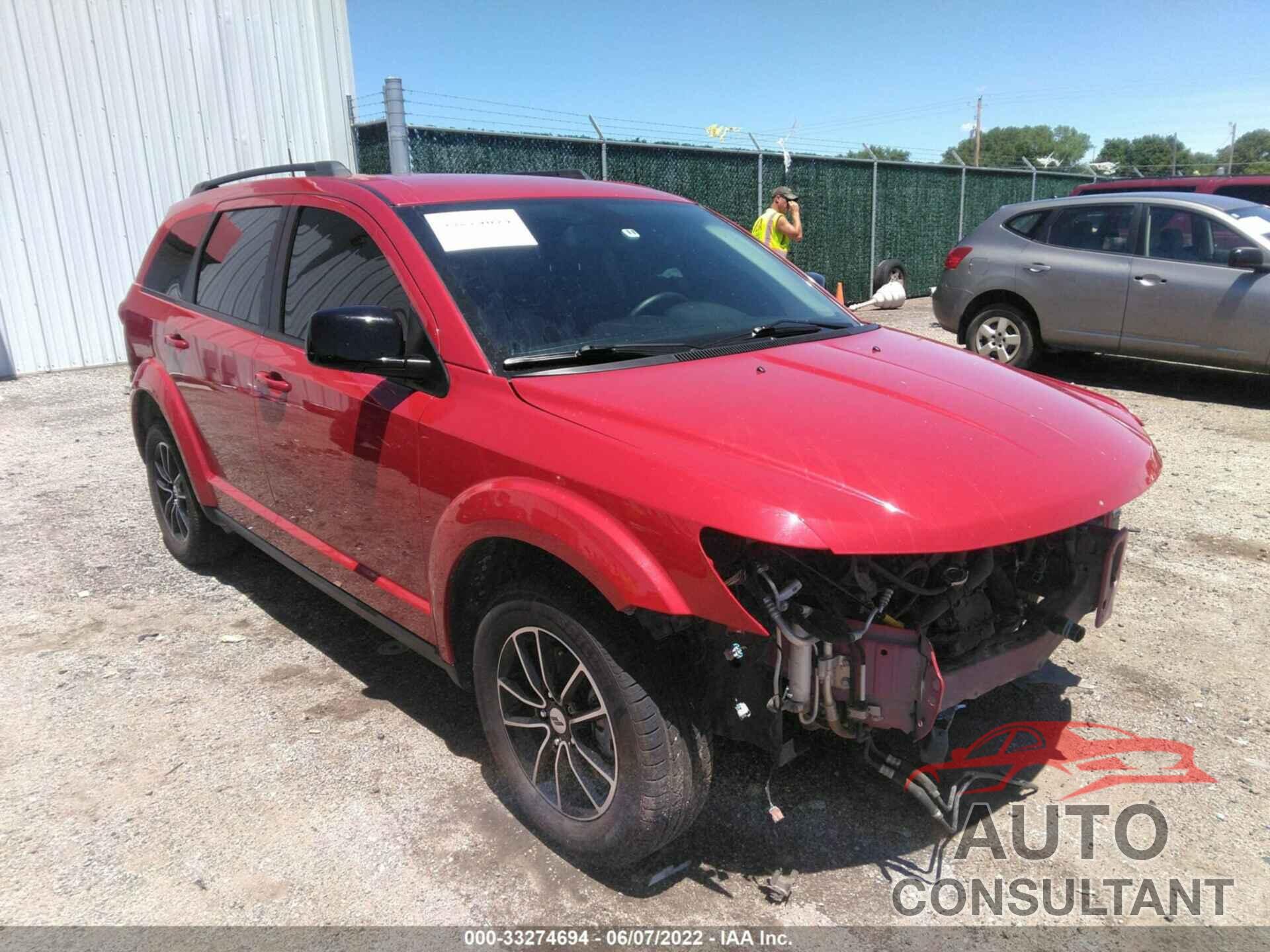 DODGE JOURNEY 2019 - 3C4PDCBB8KT738492