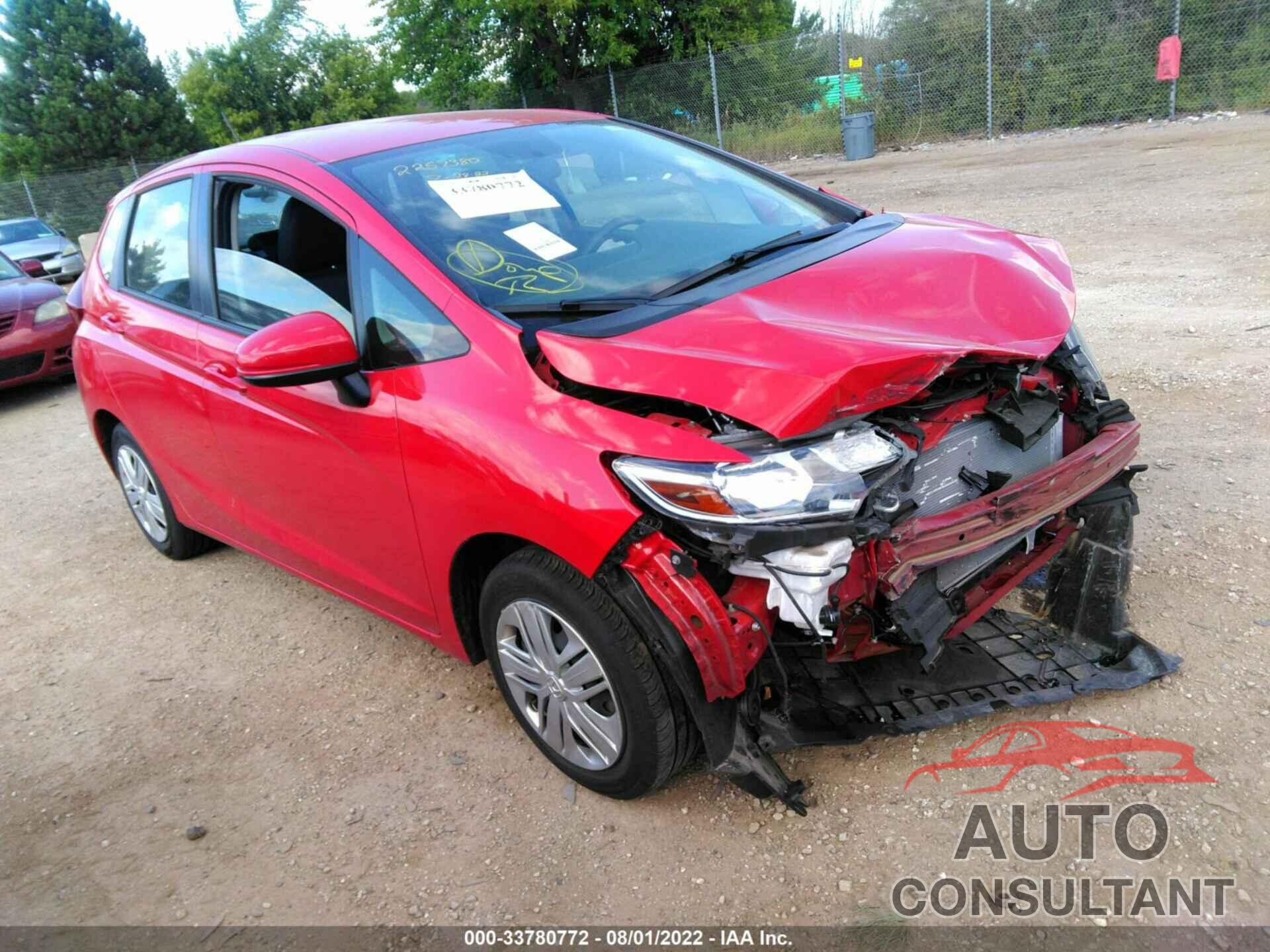 HONDA FIT 2020 - 3HGGK5H42LM717662