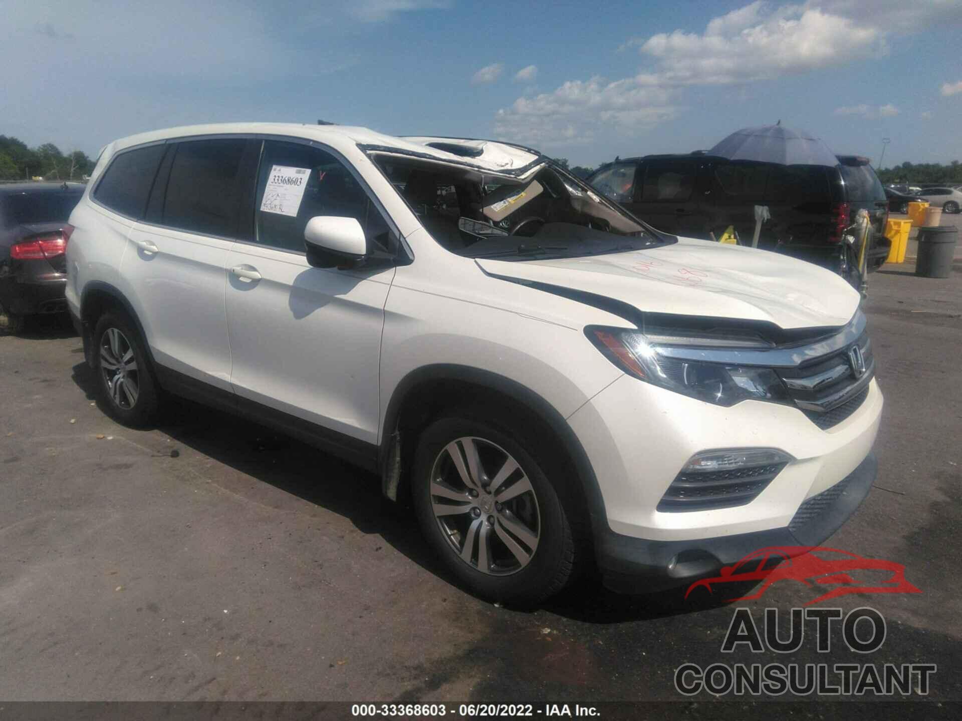 HONDA PILOT 2016 - 5FNYF5H53GB046691