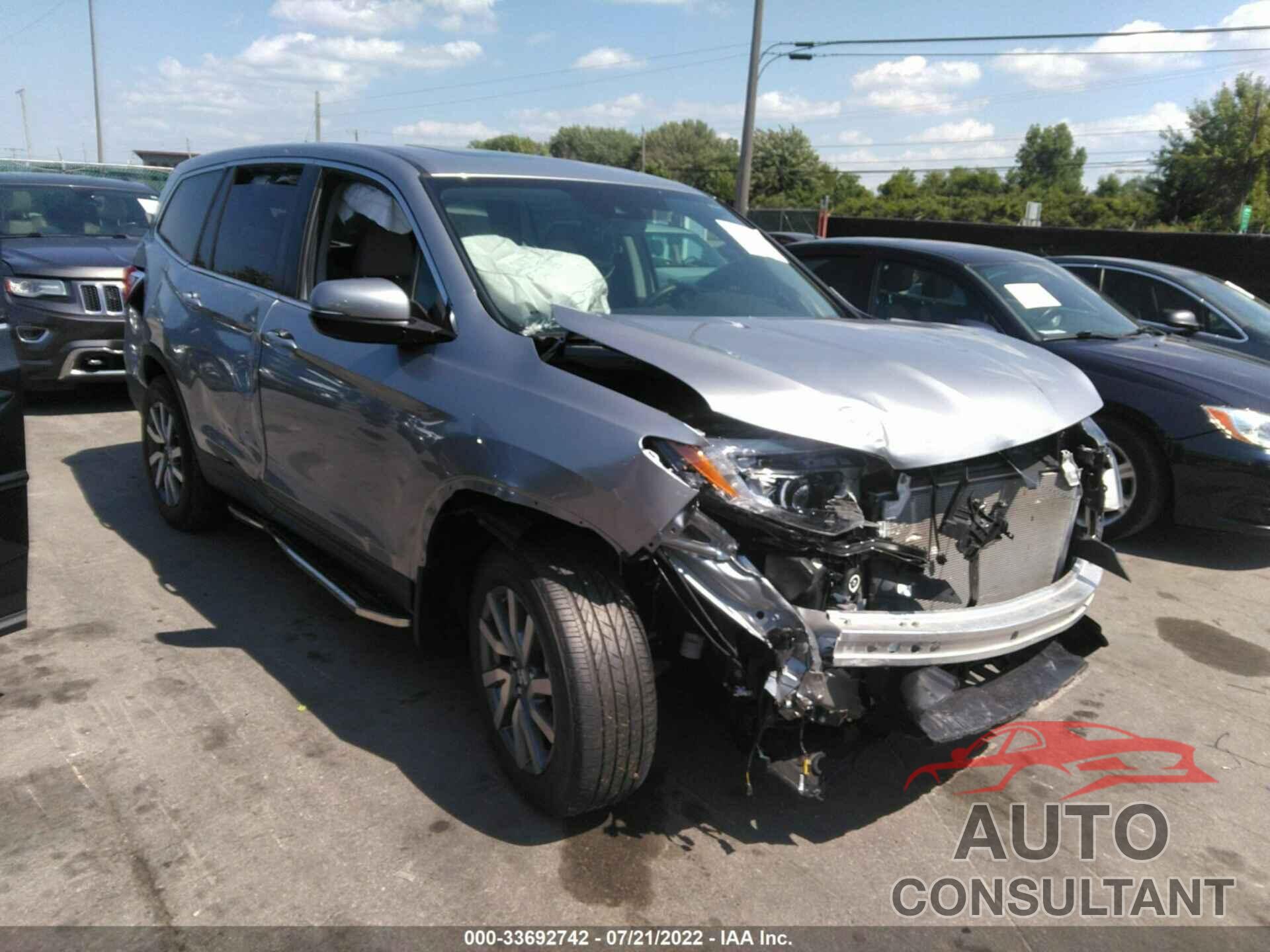 HONDA PILOT 2021 - 5FNYF6H51MB007504