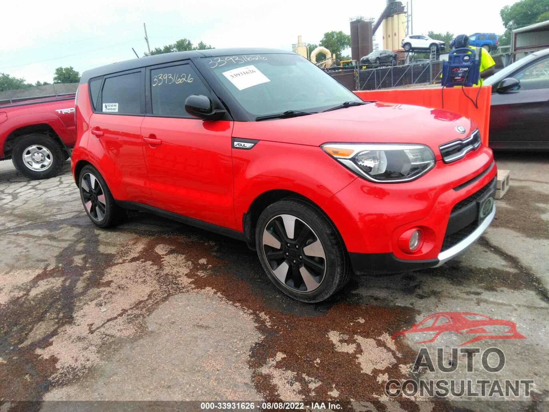 KIA SOUL 2018 - KNDJP3A5XJ7553145