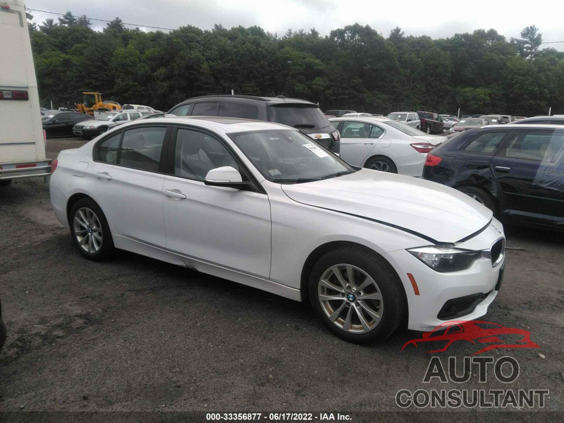 BMW 3 SERIES 2017 - WBA8E5G34HNU45516
