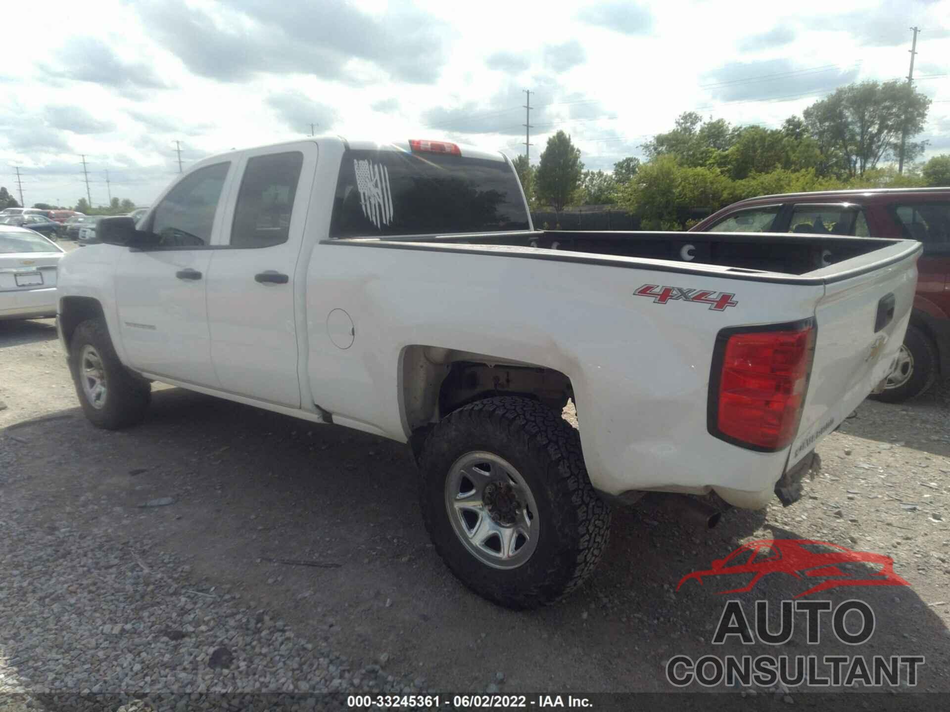 CHEVROLET SILVERADO 1500 2016 - 1GCVKNEC0GZ113579