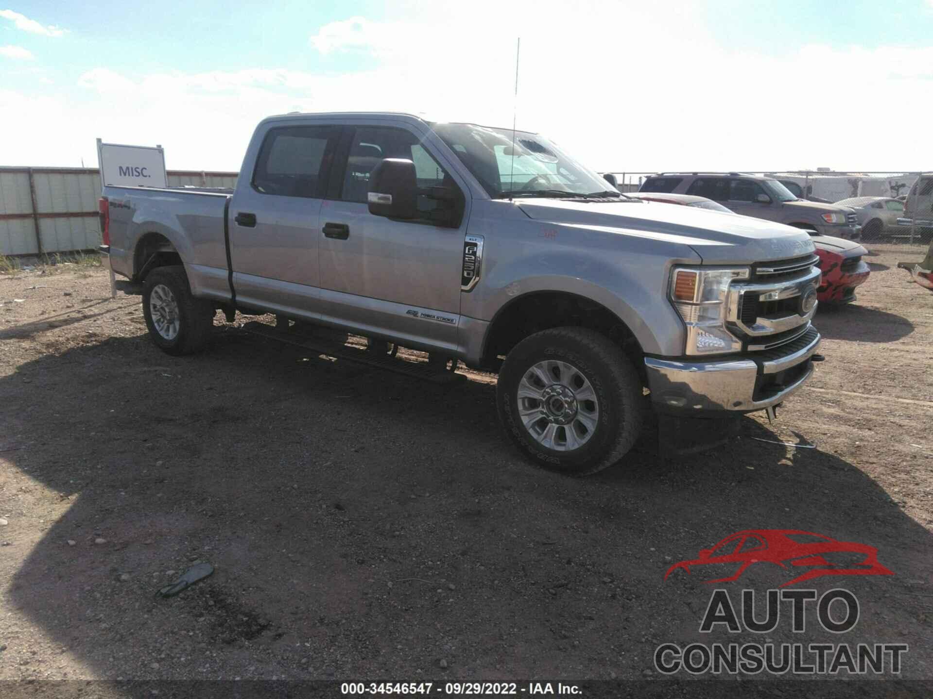 FORD SUPER DUTY F-250 SRW 2021 - 1FT7W2BT5MED03378