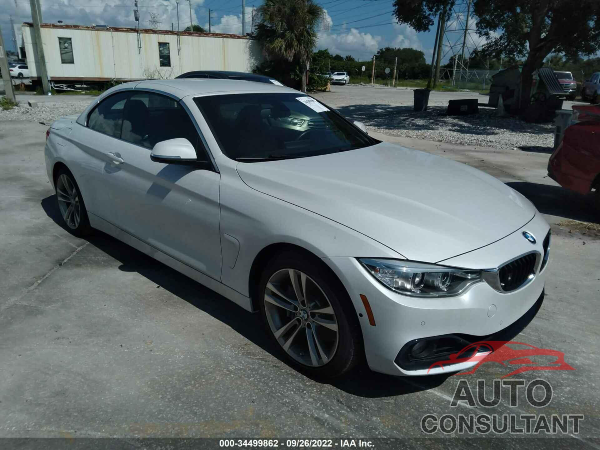 BMW 4 SERIES 2017 - WBA4T9C51H5A14640