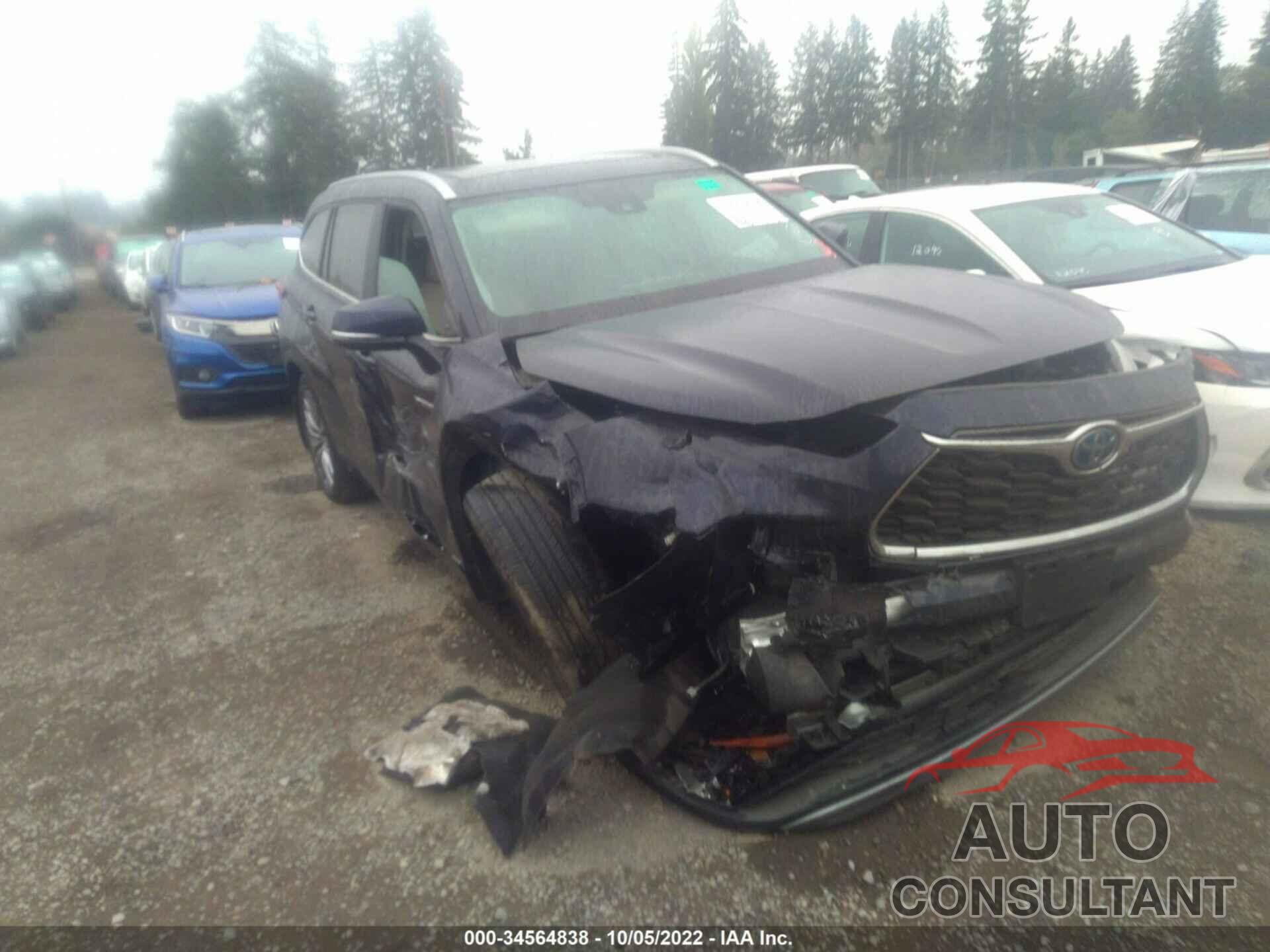 TOYOTA HIGHLANDER 2021 - 5TDEBRCHXMS055712