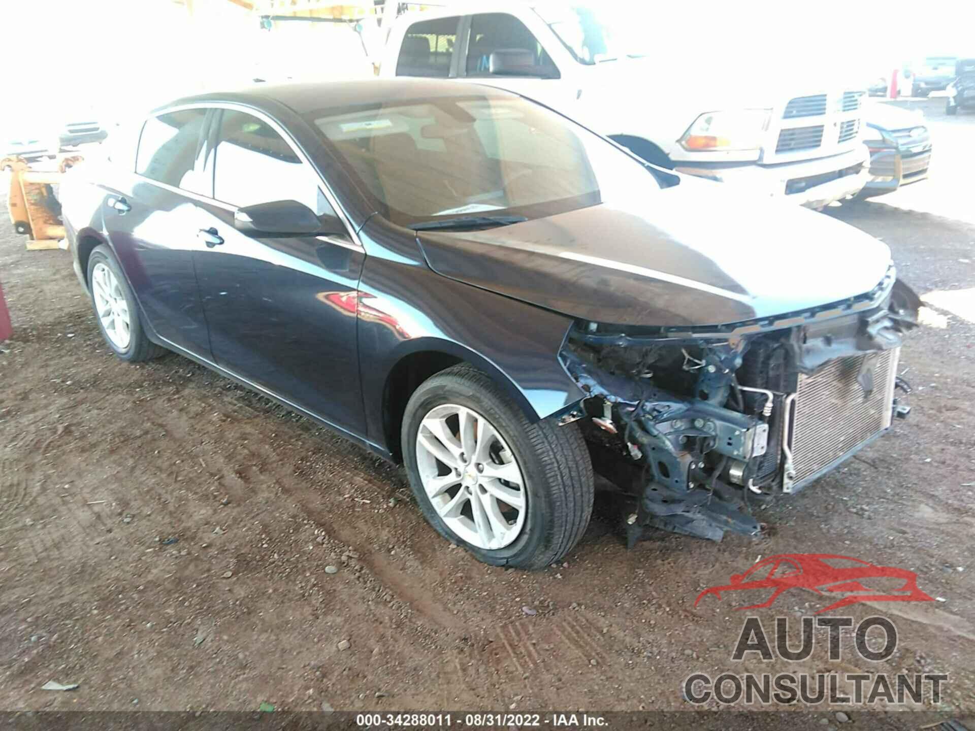 CHEVROLET MALIBU 2017 - 1G1ZE5ST3HF180069